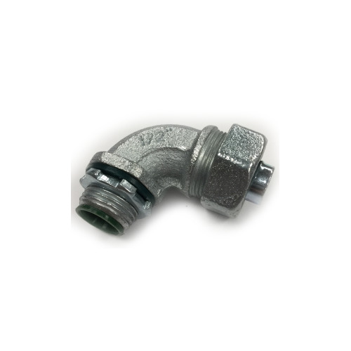 Liquid Tight Insulated 90 Degree Connector 3 4 Malleable Iron NSI