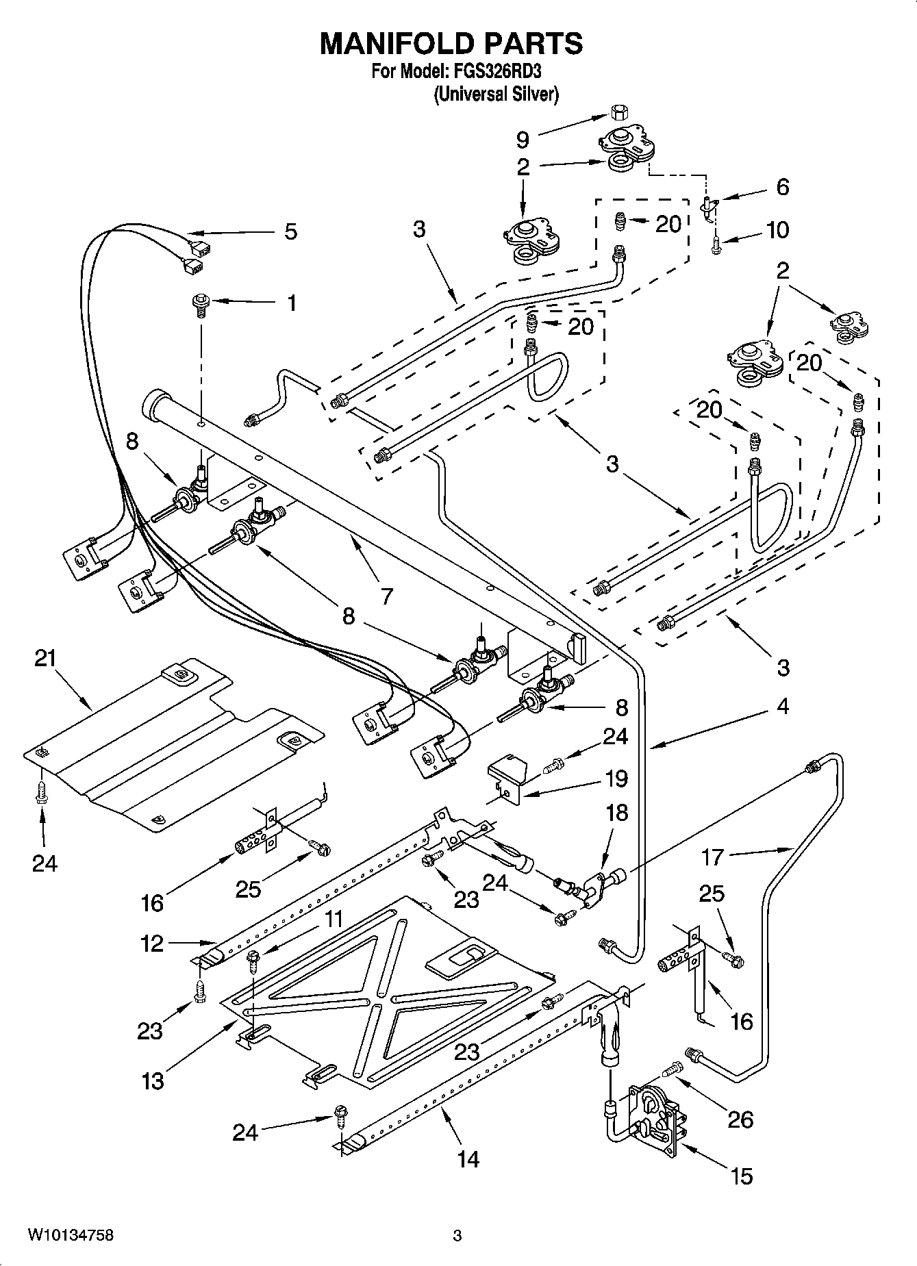03 - MANIFOLD PARTS