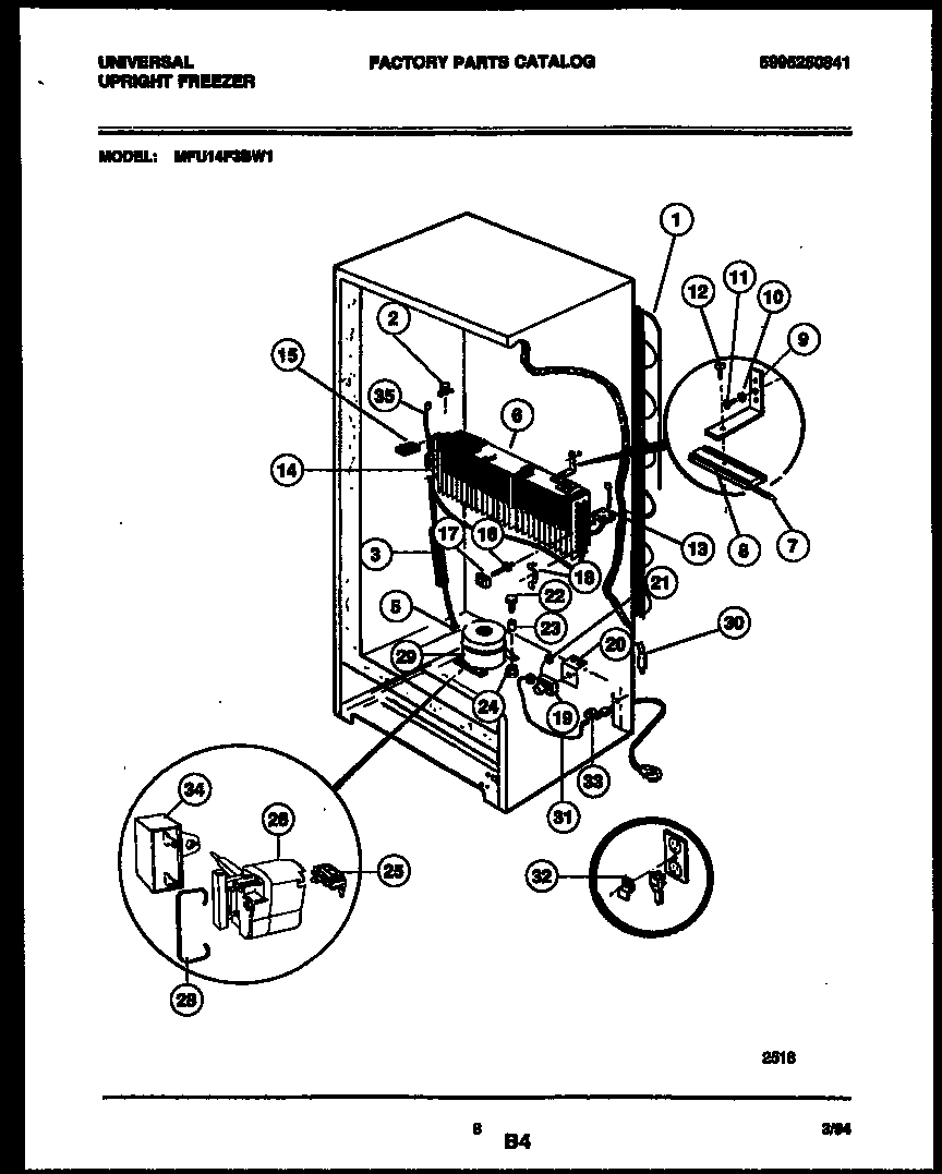 05 - SYSTEM AND AUTOMATIC DEFROST PARTS