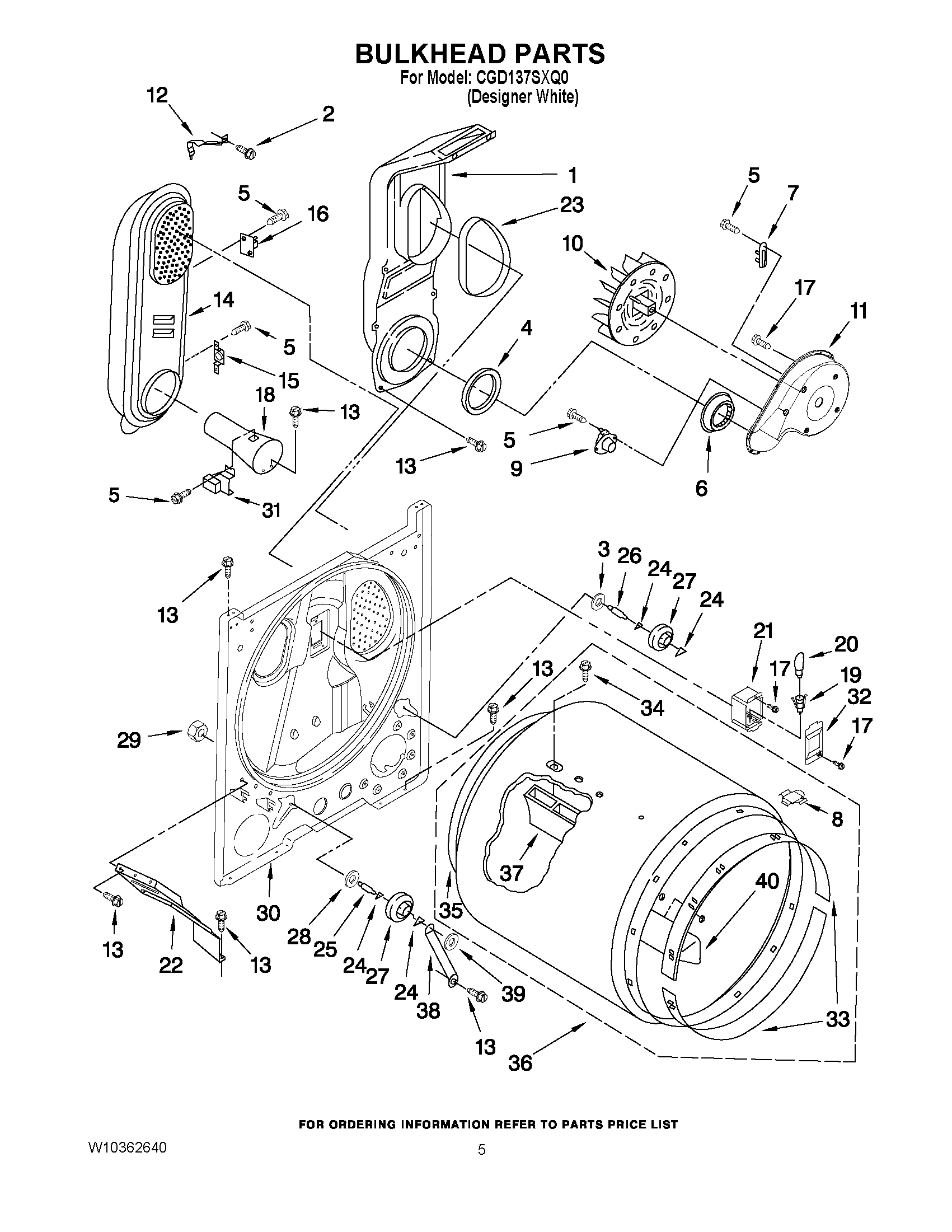 03 - BULKHEAD PARTS