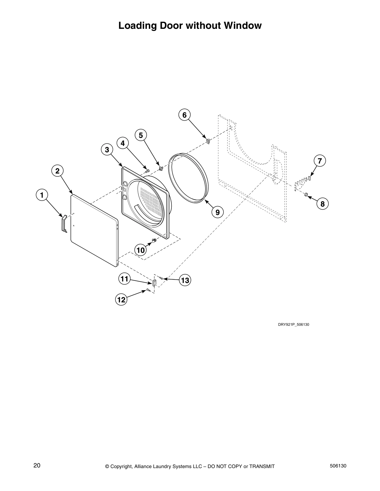 Loading Door without Window