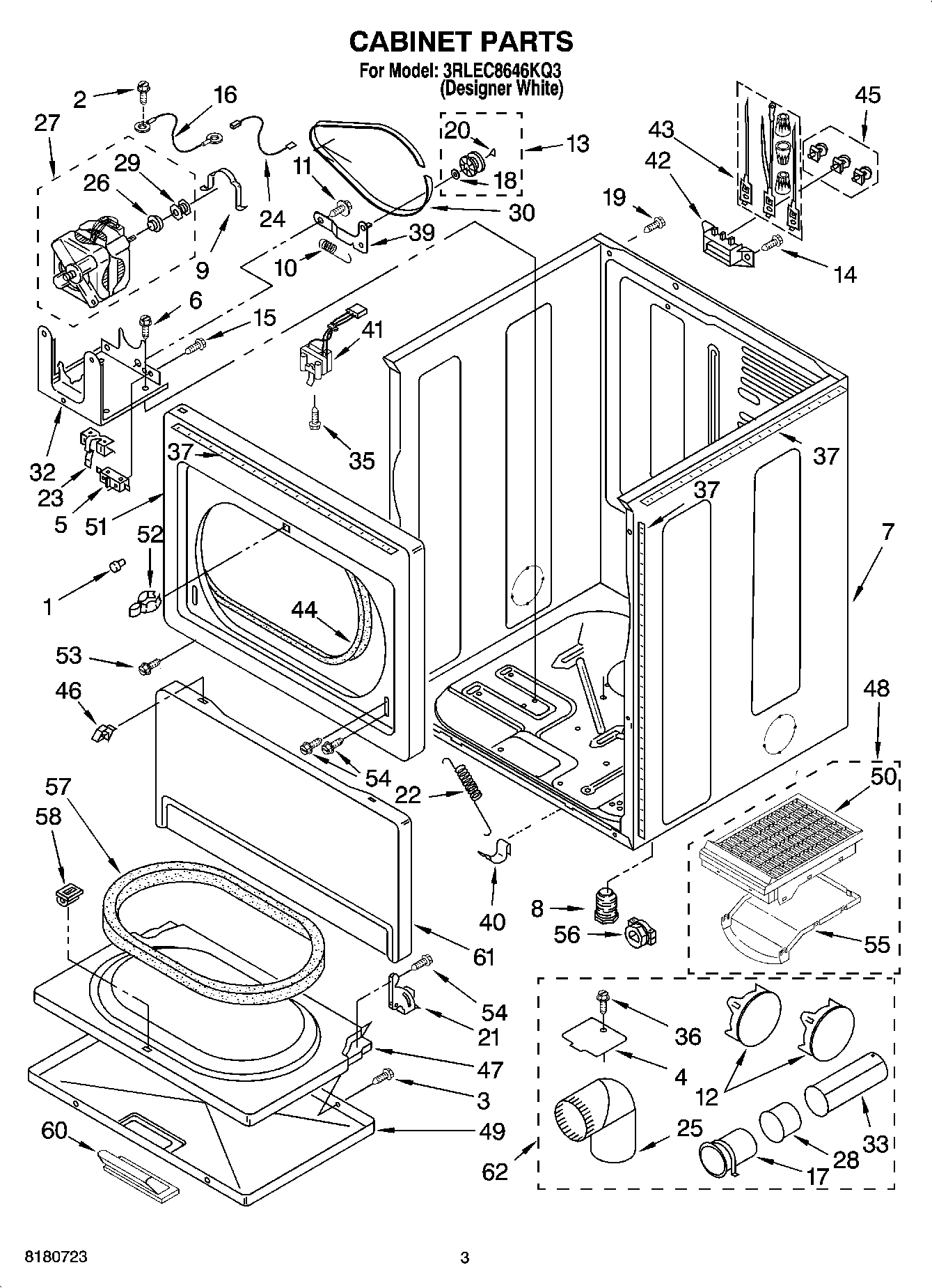 02 - CABINET PARTS