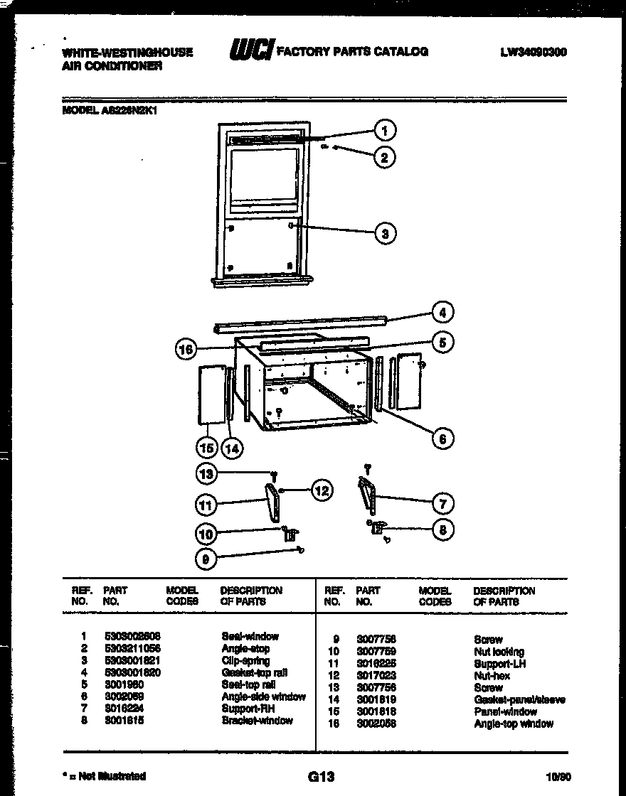 06 - CABINET AND INSTALLATION PARTS
