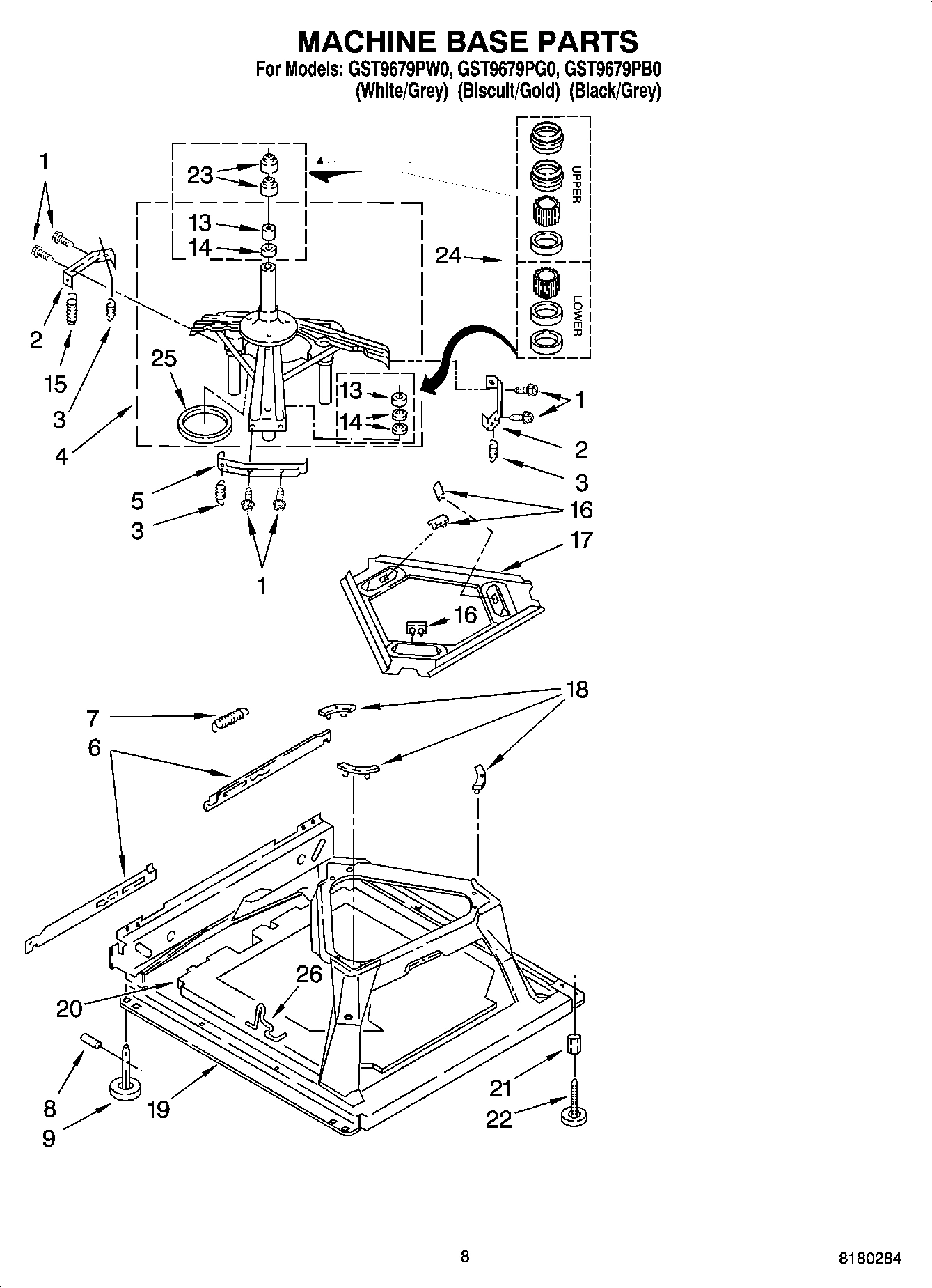05 - MACHINE BASE PARTS
