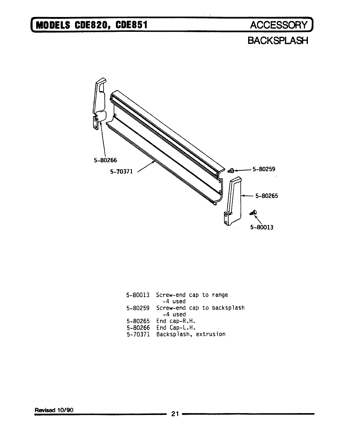 02 - BACKSPLASH - ACCESSORY