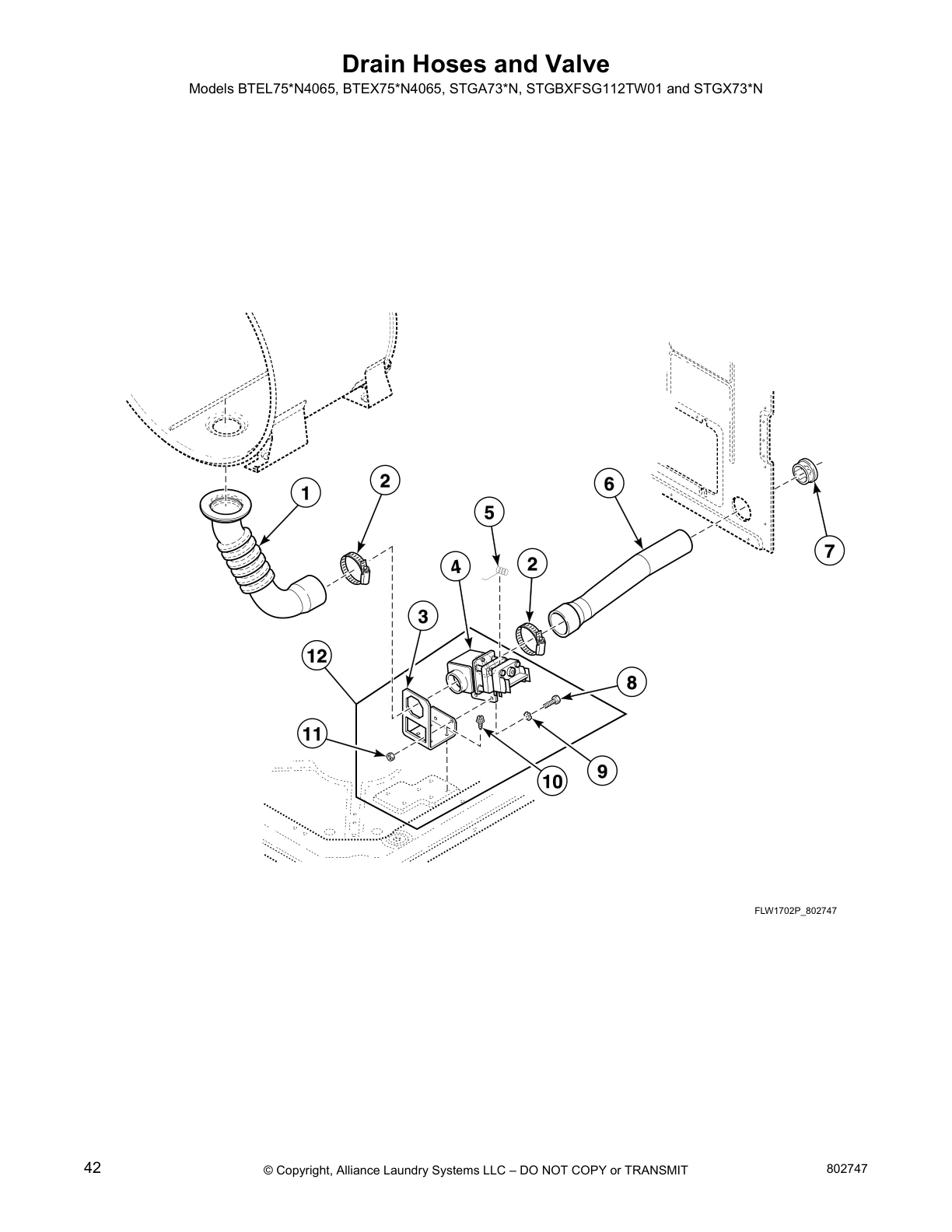 Drain Hoses and Valve