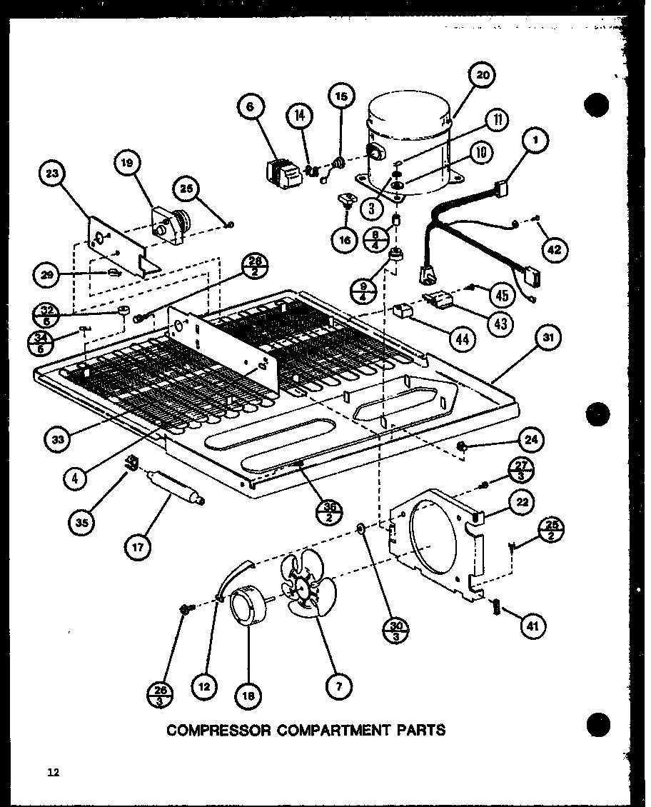 01 - COMPRESSOR COMPARTMENT PARTS