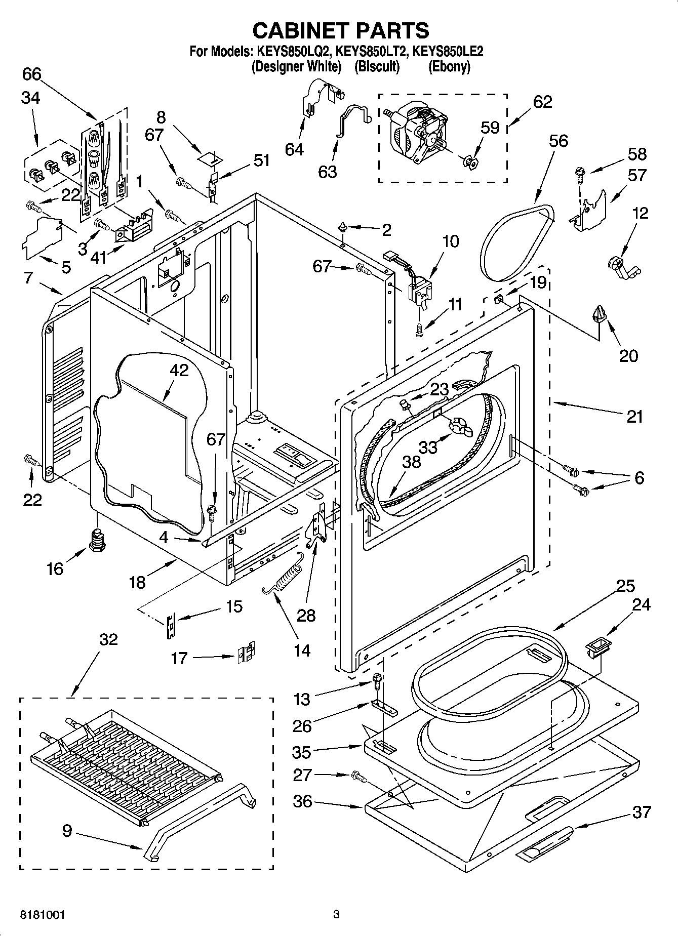 02 - CABINET PARTS