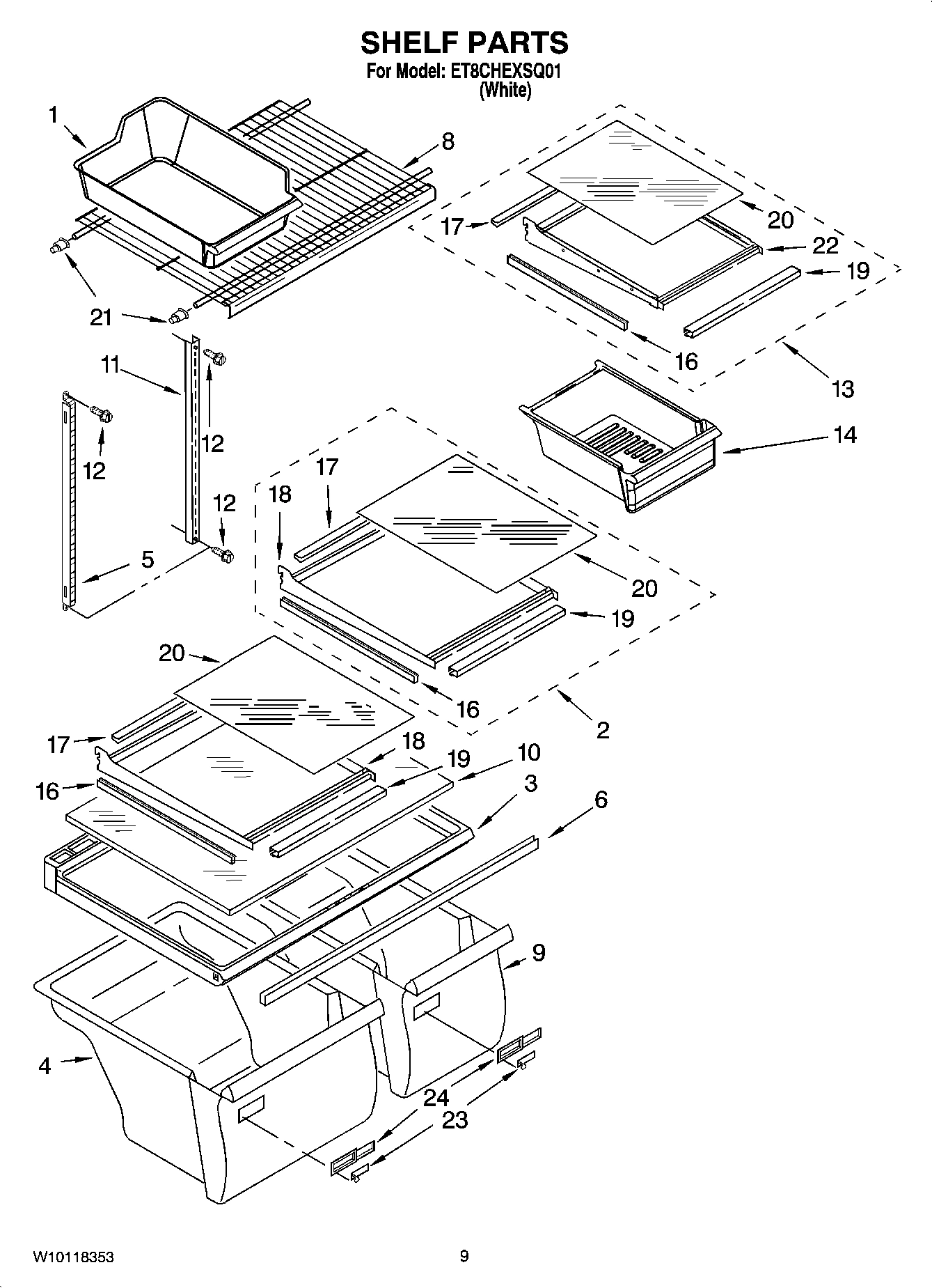 05 - SHELF PARTS