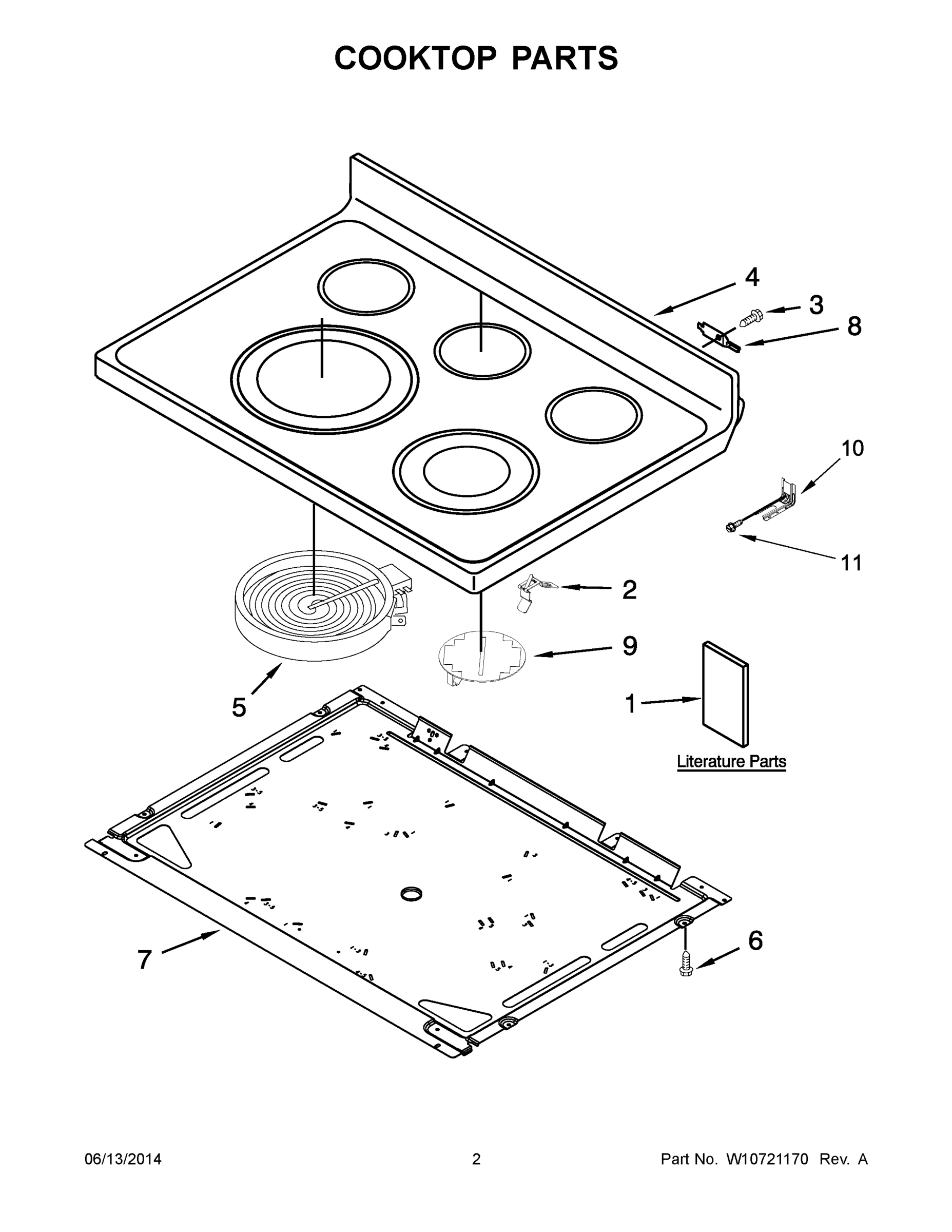 02 - COOKTOP PARTS