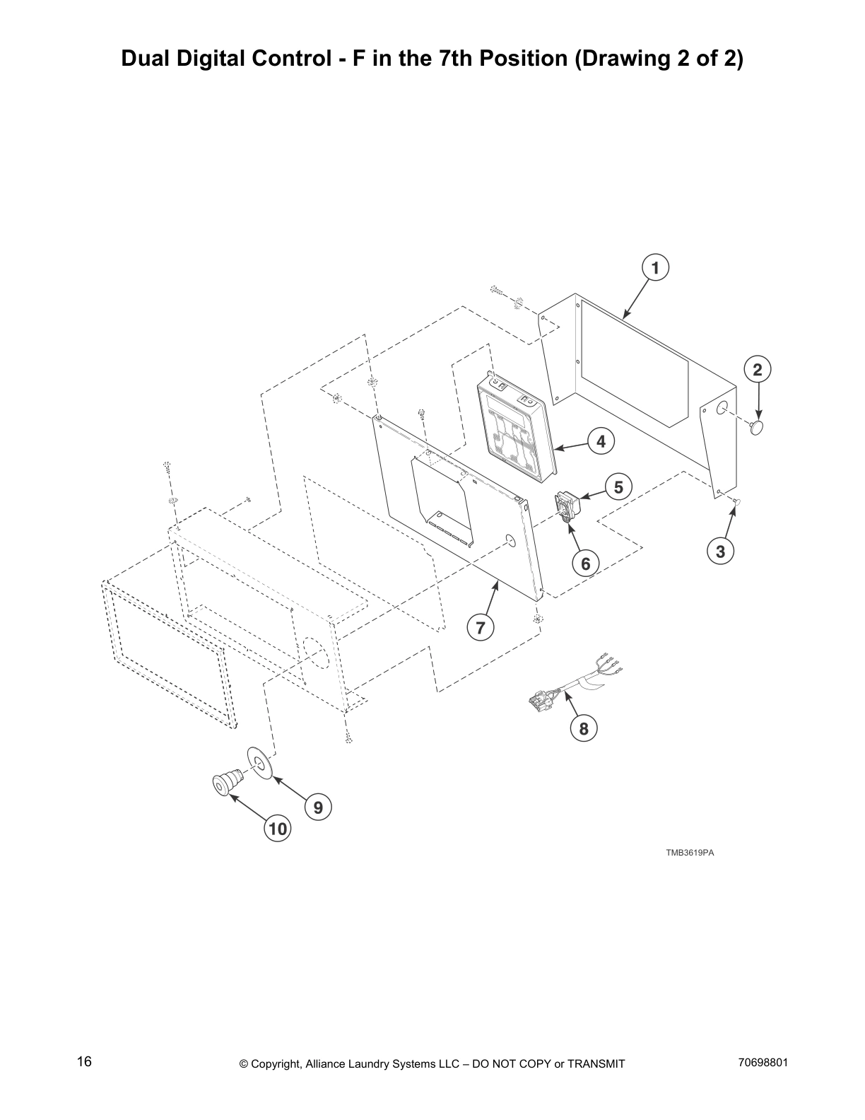 Dual Digital Control - F in the 7th Position (Drawing 2 of 2)