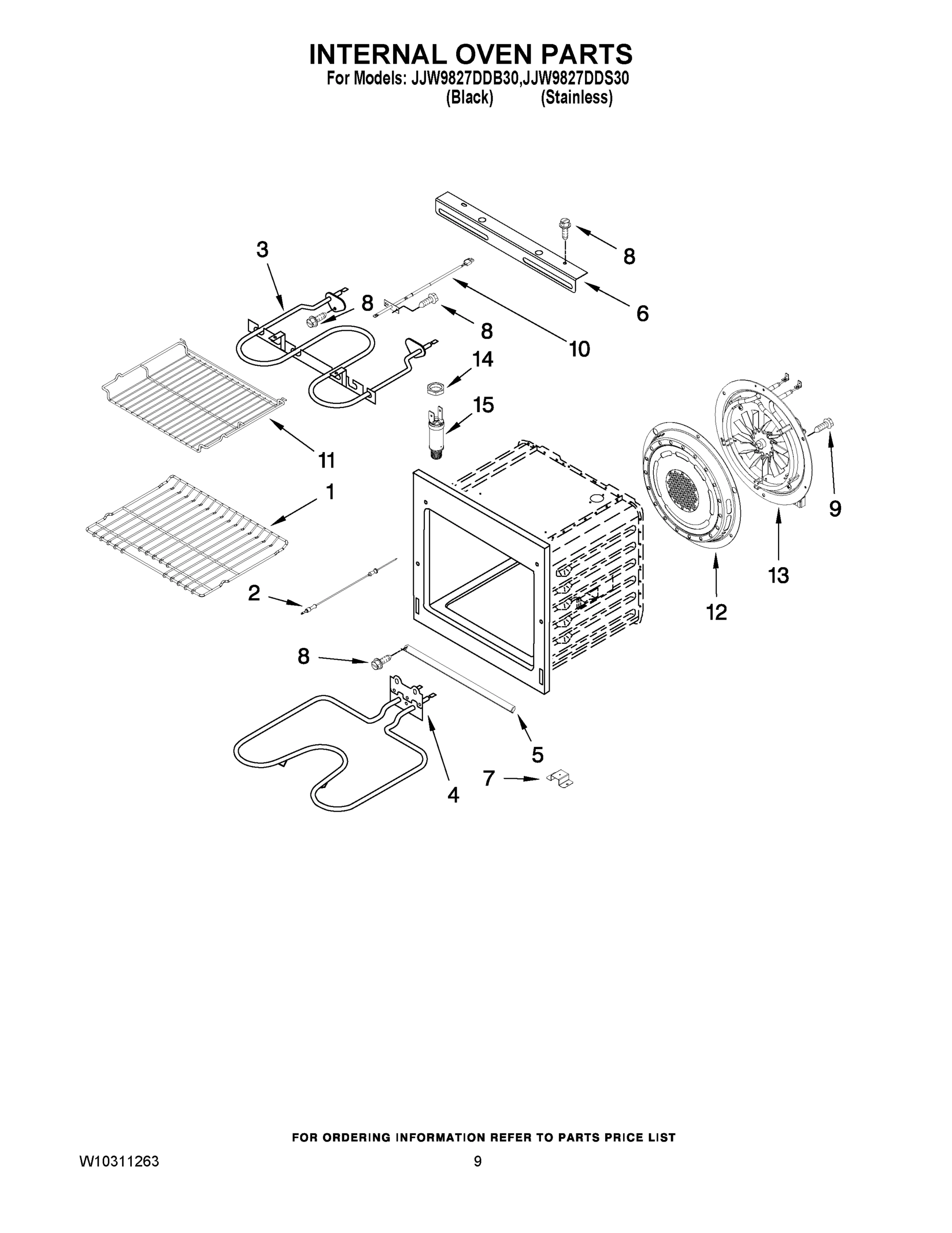 05 - INTERNAL OVEN PARTS