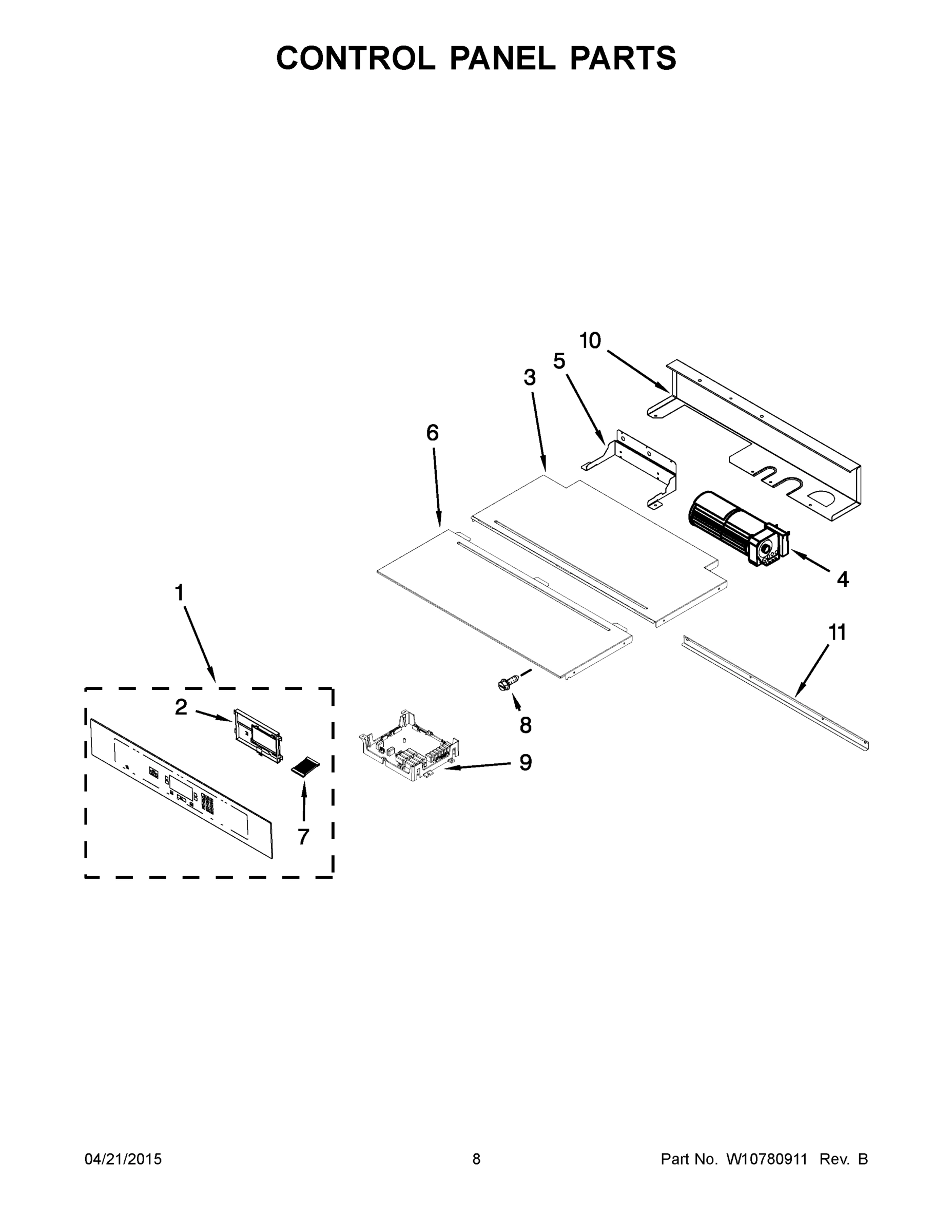 05 - CONTROL PANEL PARTS