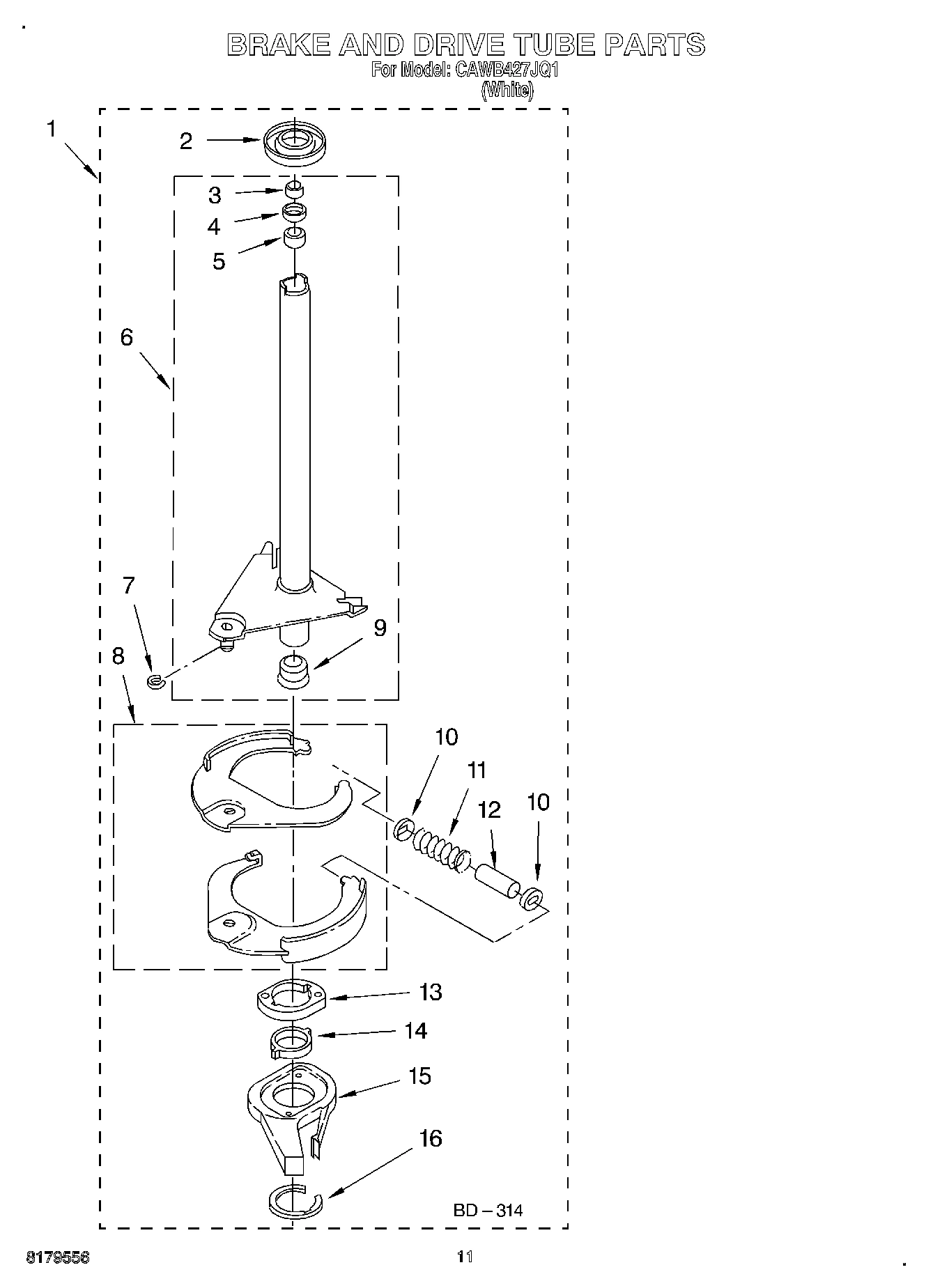 07 - BRAKE AND DRIVE TUBE
