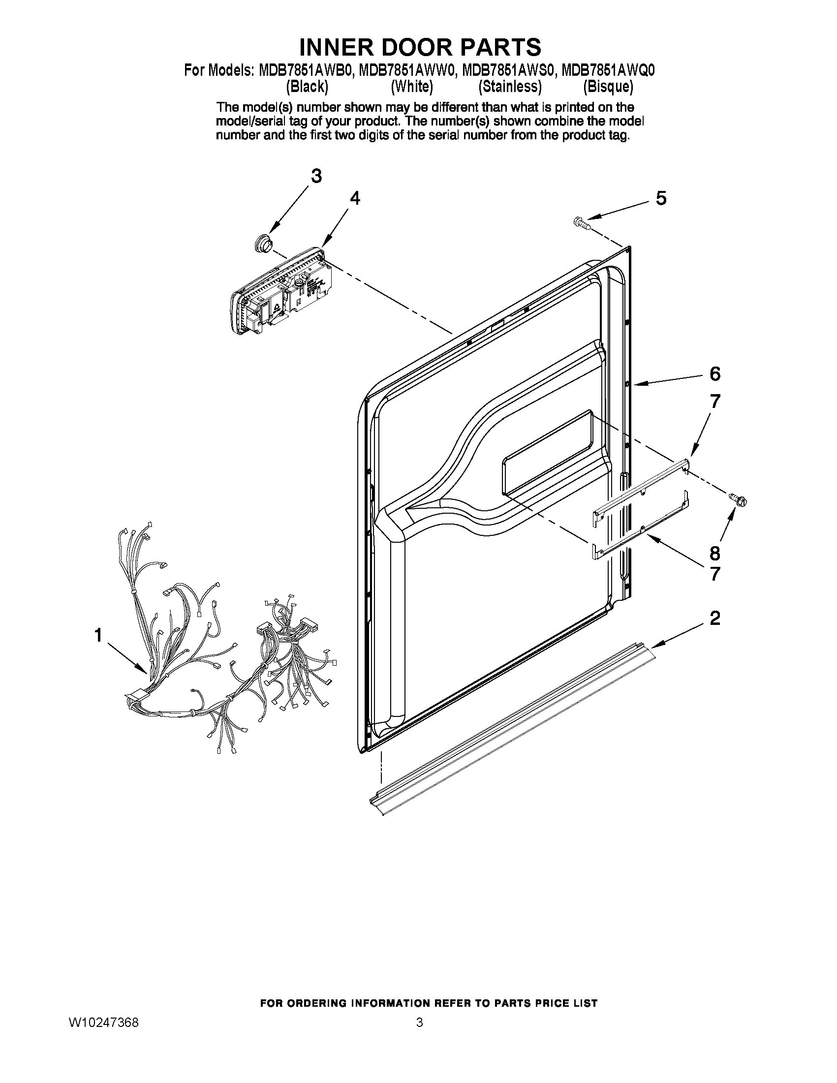 03 - INNER DOOR PARTS