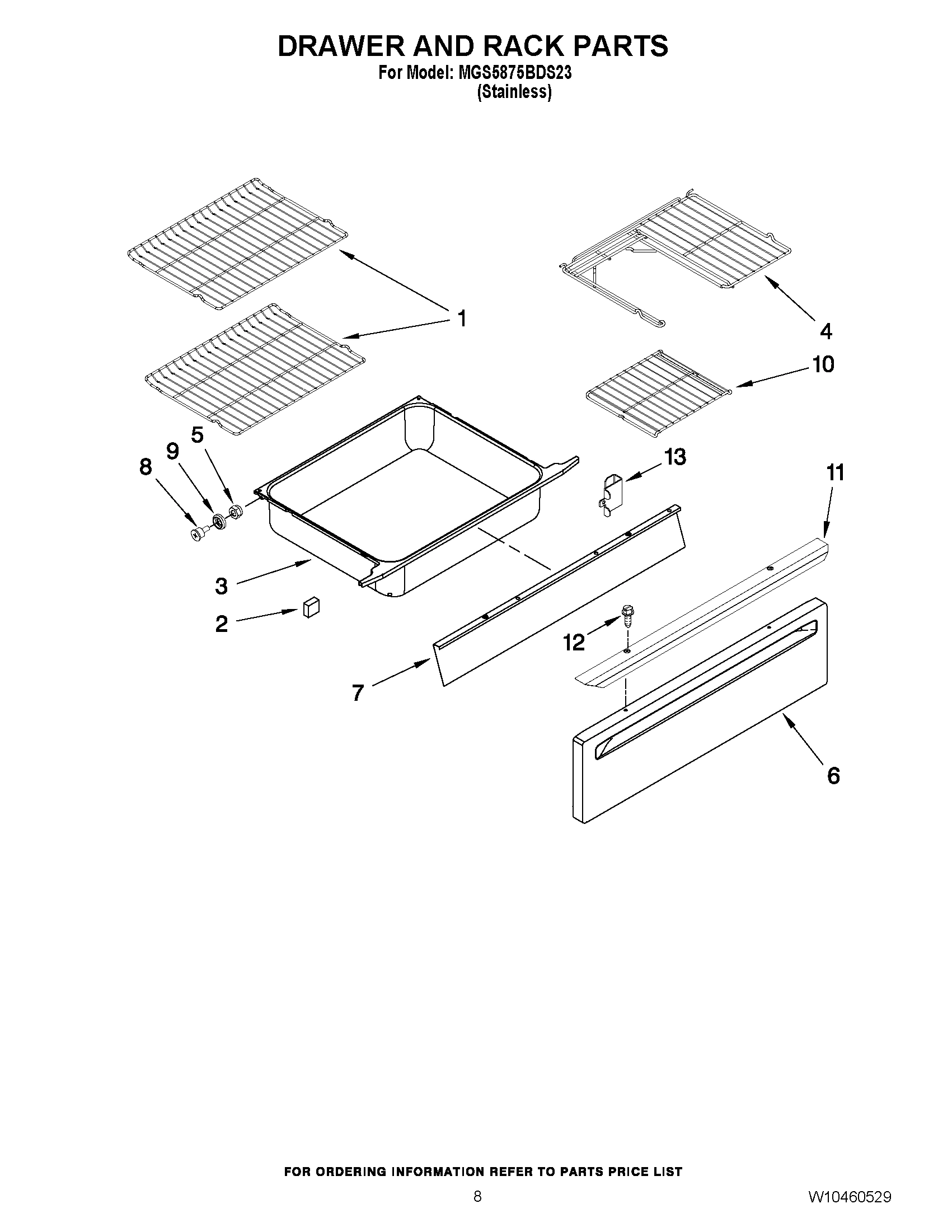 06 - DRAWER AND RACK PARTS