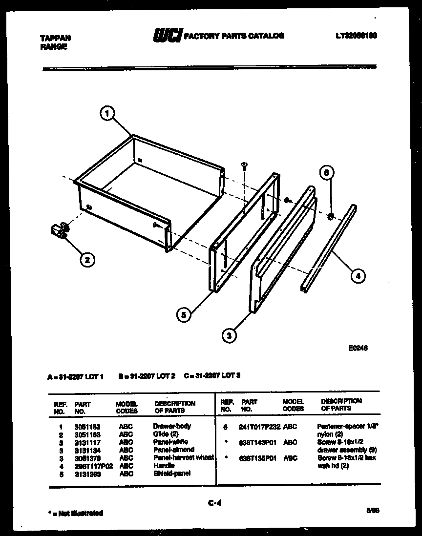 07 - DRAWER PARTS