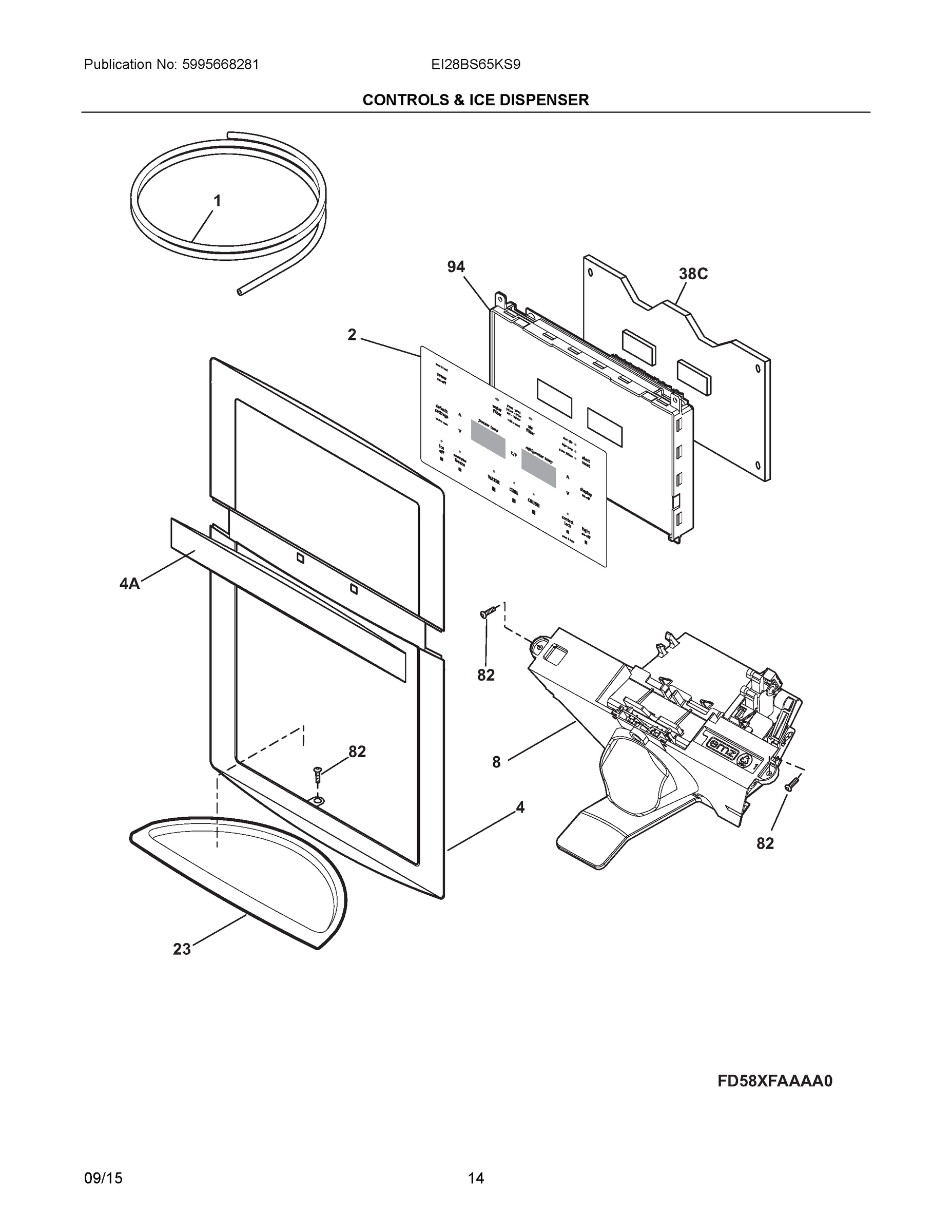 07 - CONTROLS & ICE DISPENSER