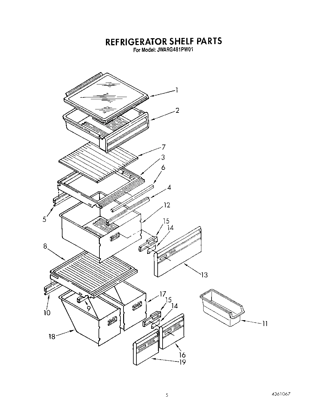 04 - REFRIGERATOR SHELF