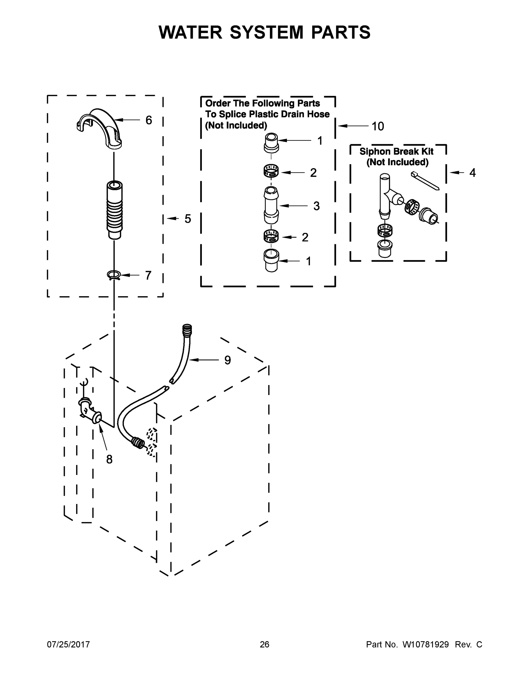 14 - WATER SYSTEM PARTS