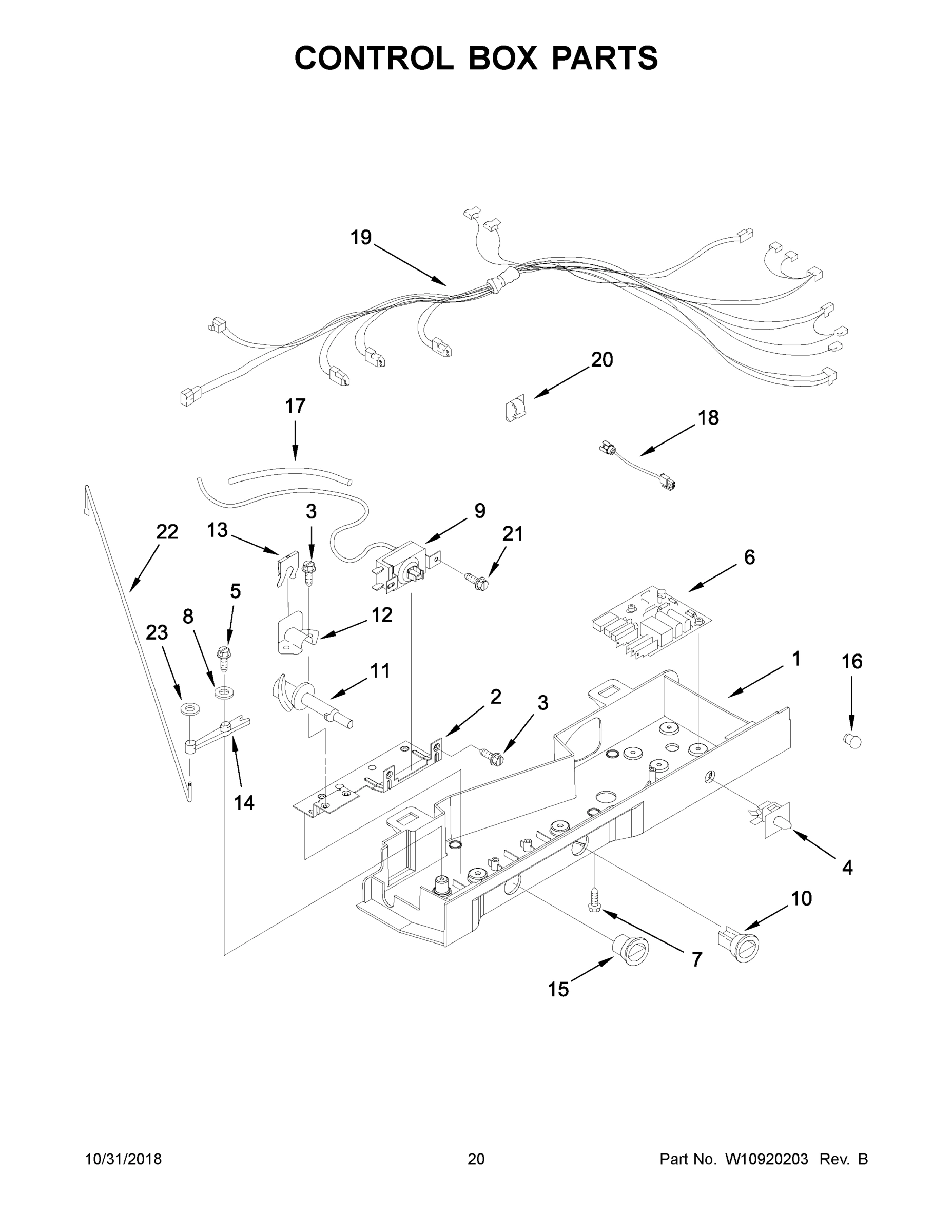 11 - CONTROL BOX PARTS