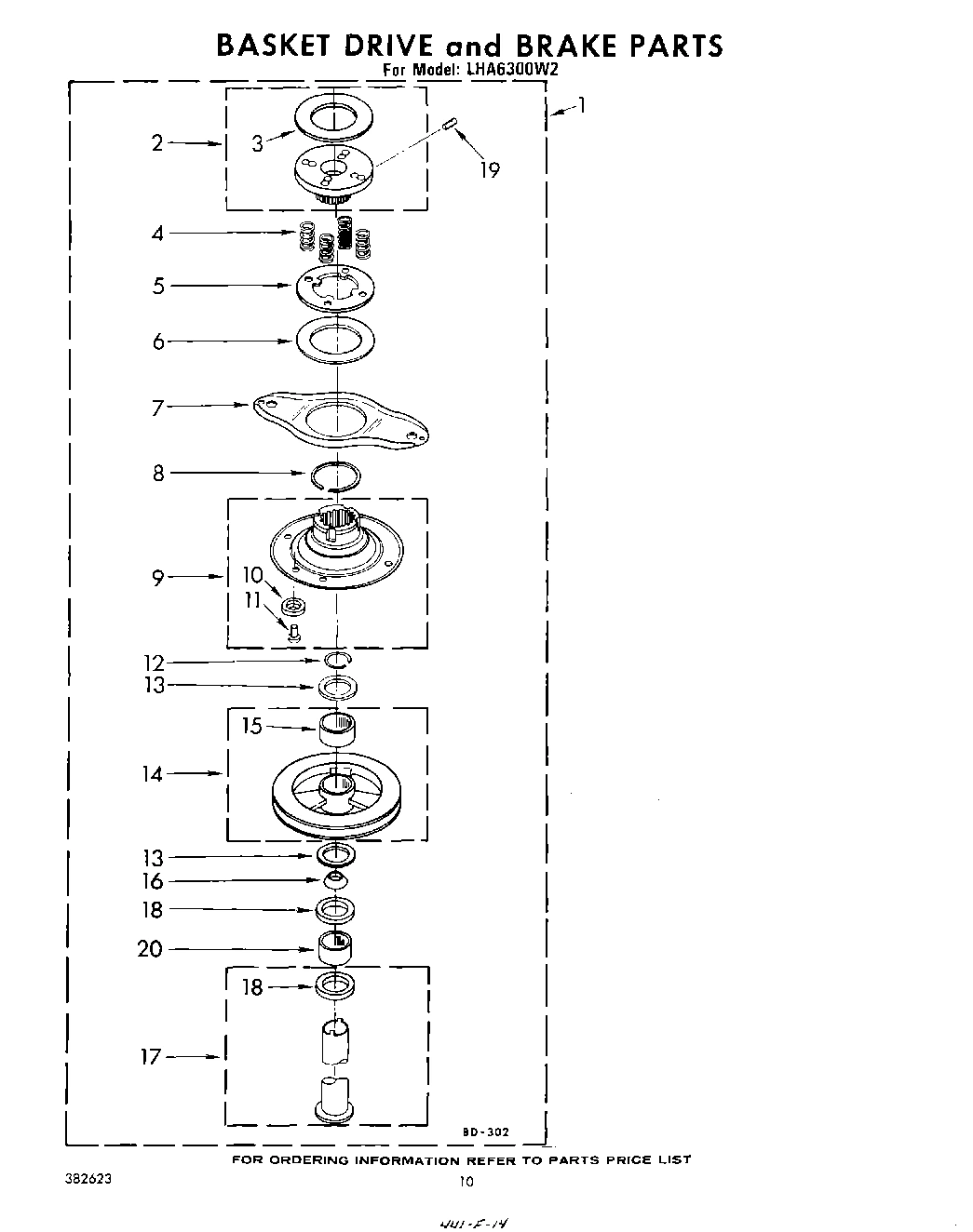 09 - BASKET DRIVE AND BRAKE