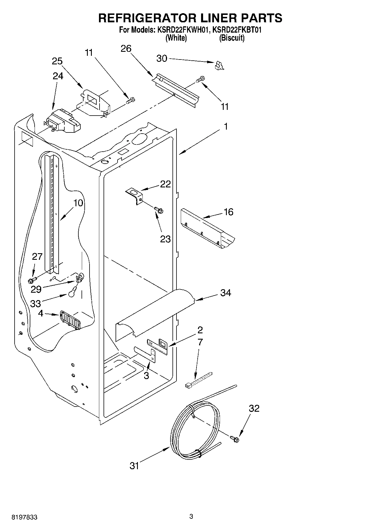 02 - REFRIGERATOR LINER