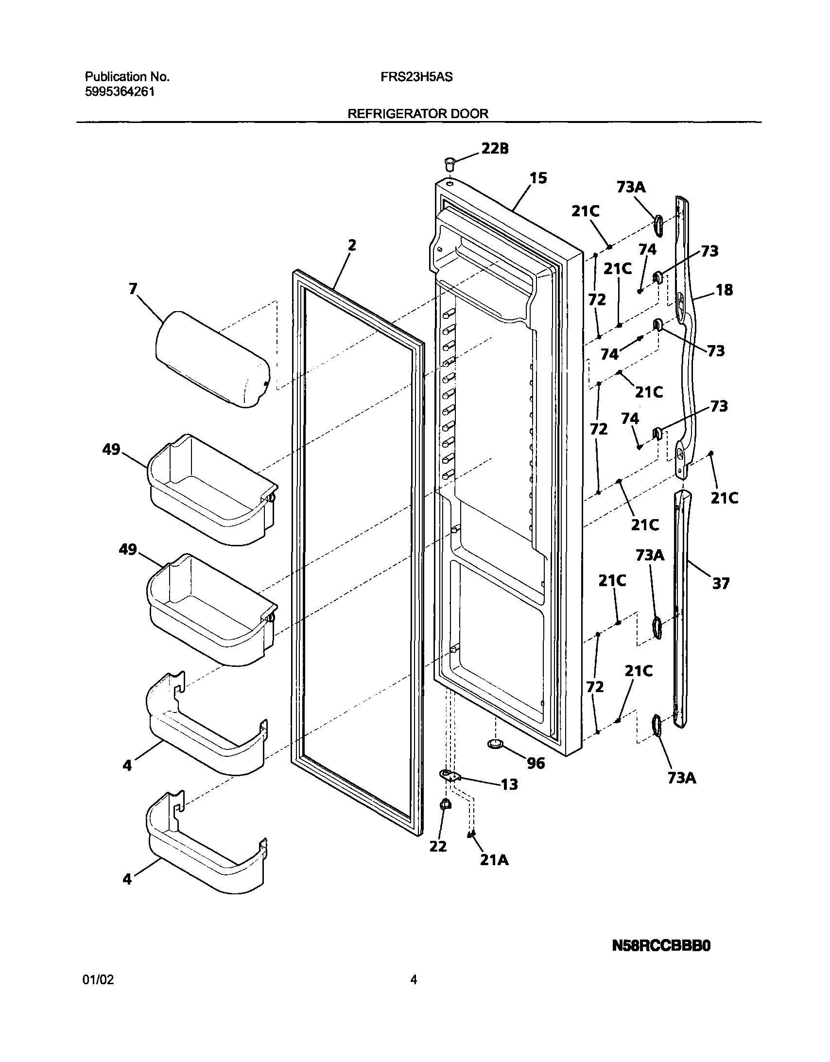 05 - REFRIGERATOR DOOR