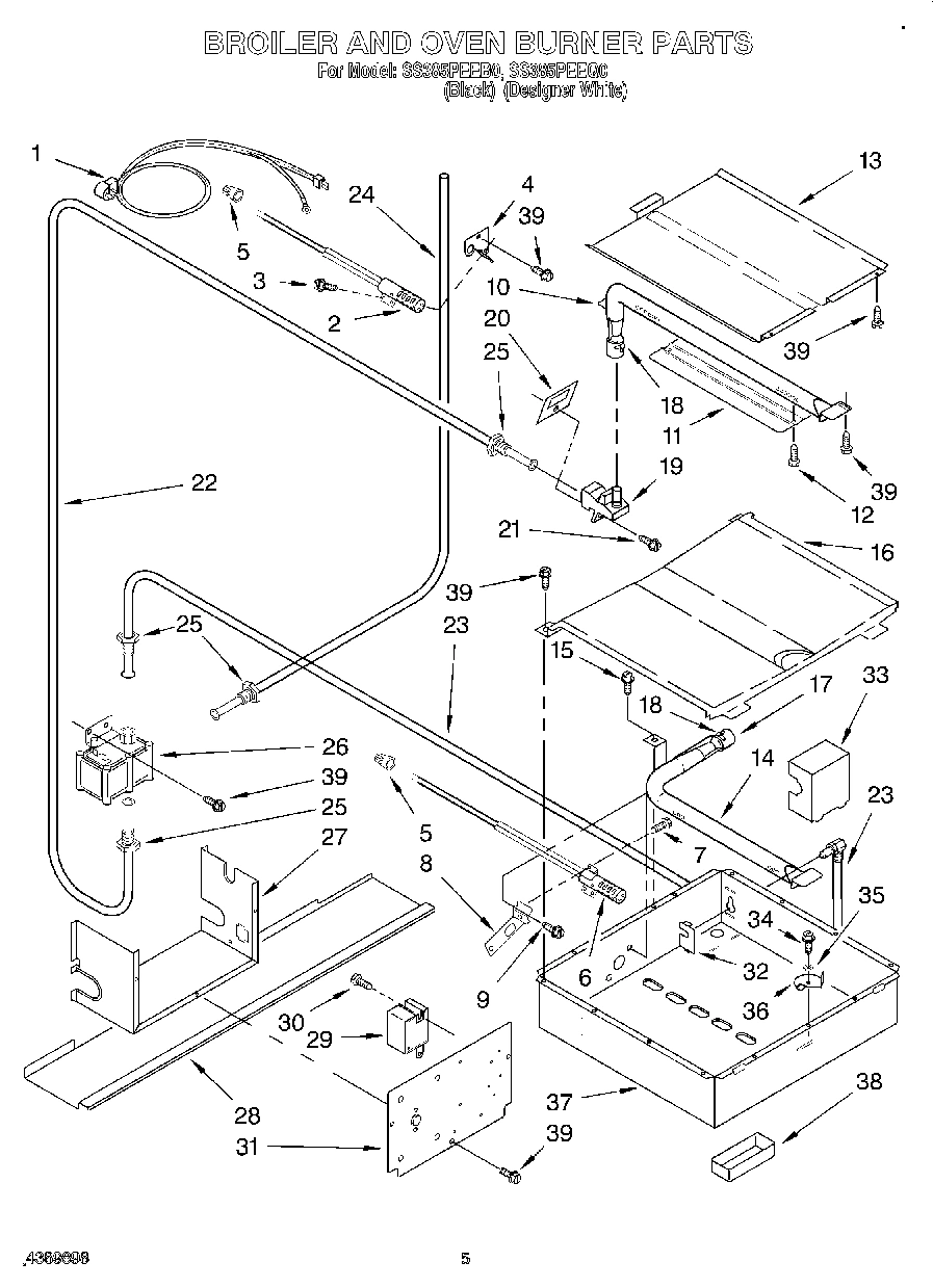 03 - BROILER AND OVEN BURNER