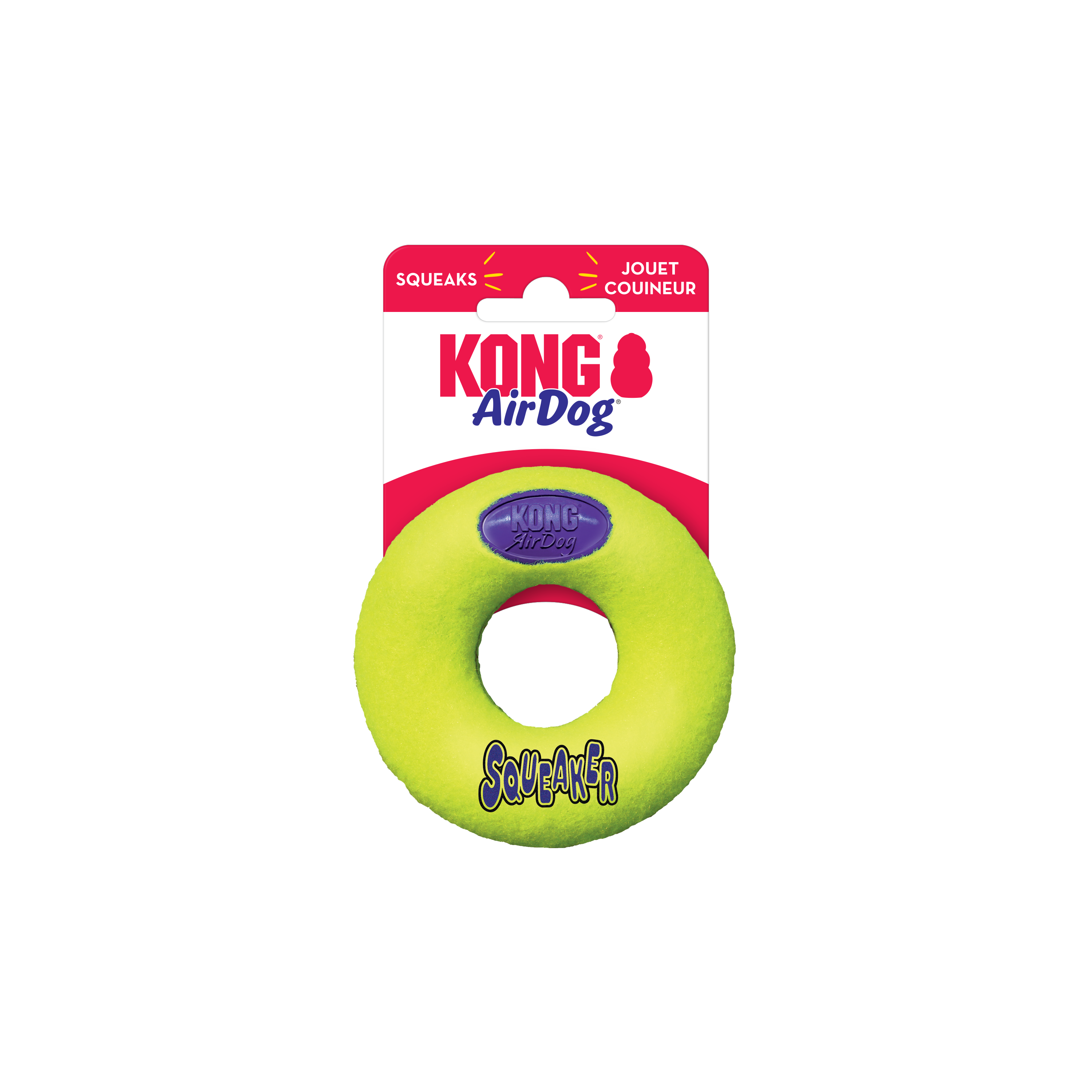 AirDog Squeaker Donut onpack produktbillede