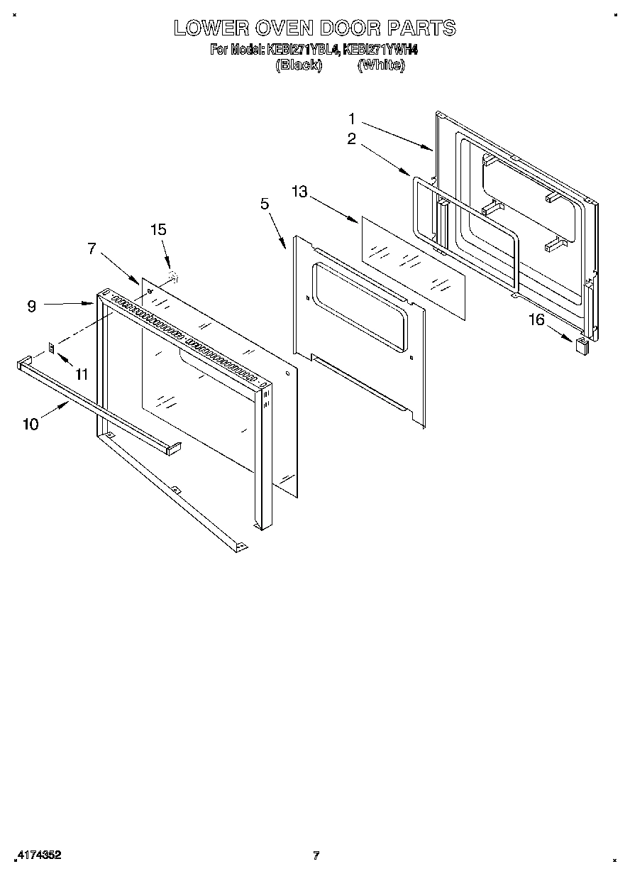 05 - LOWER OVEN DOOR