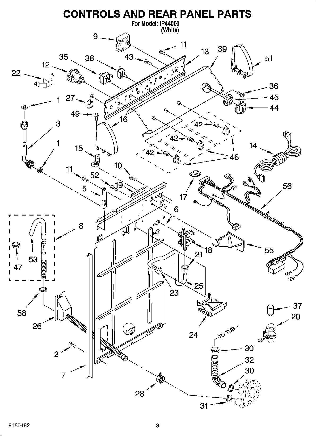 02 - CONTROLS AND REAR PANEL PARTS