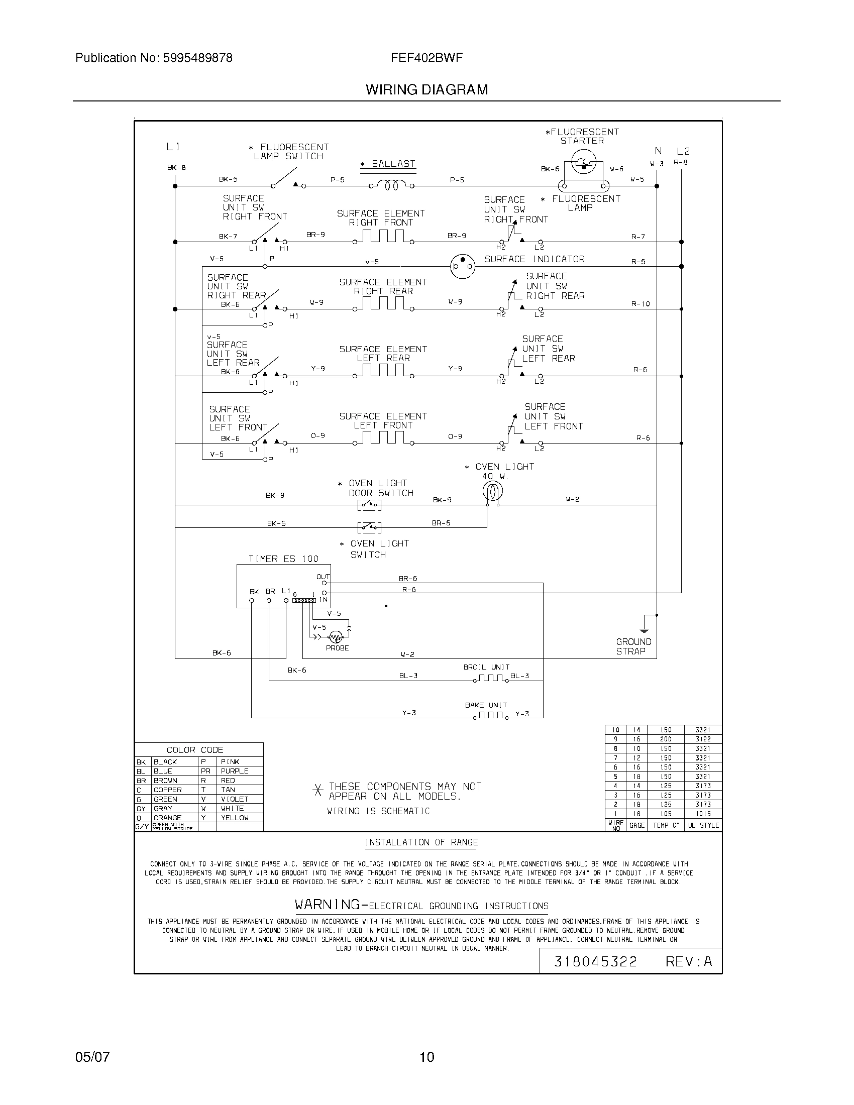10 - WIRING DIAGRAM