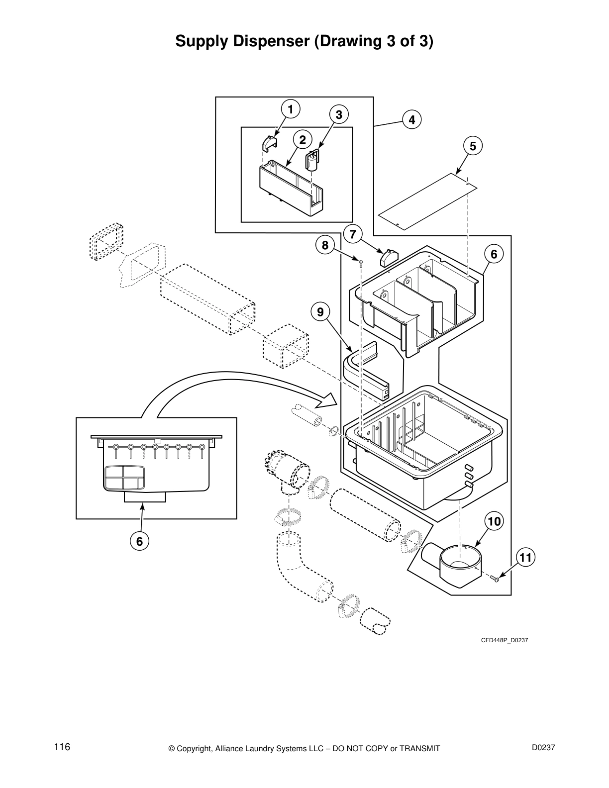 Supply Dispenser (Drawing 3 of 3)