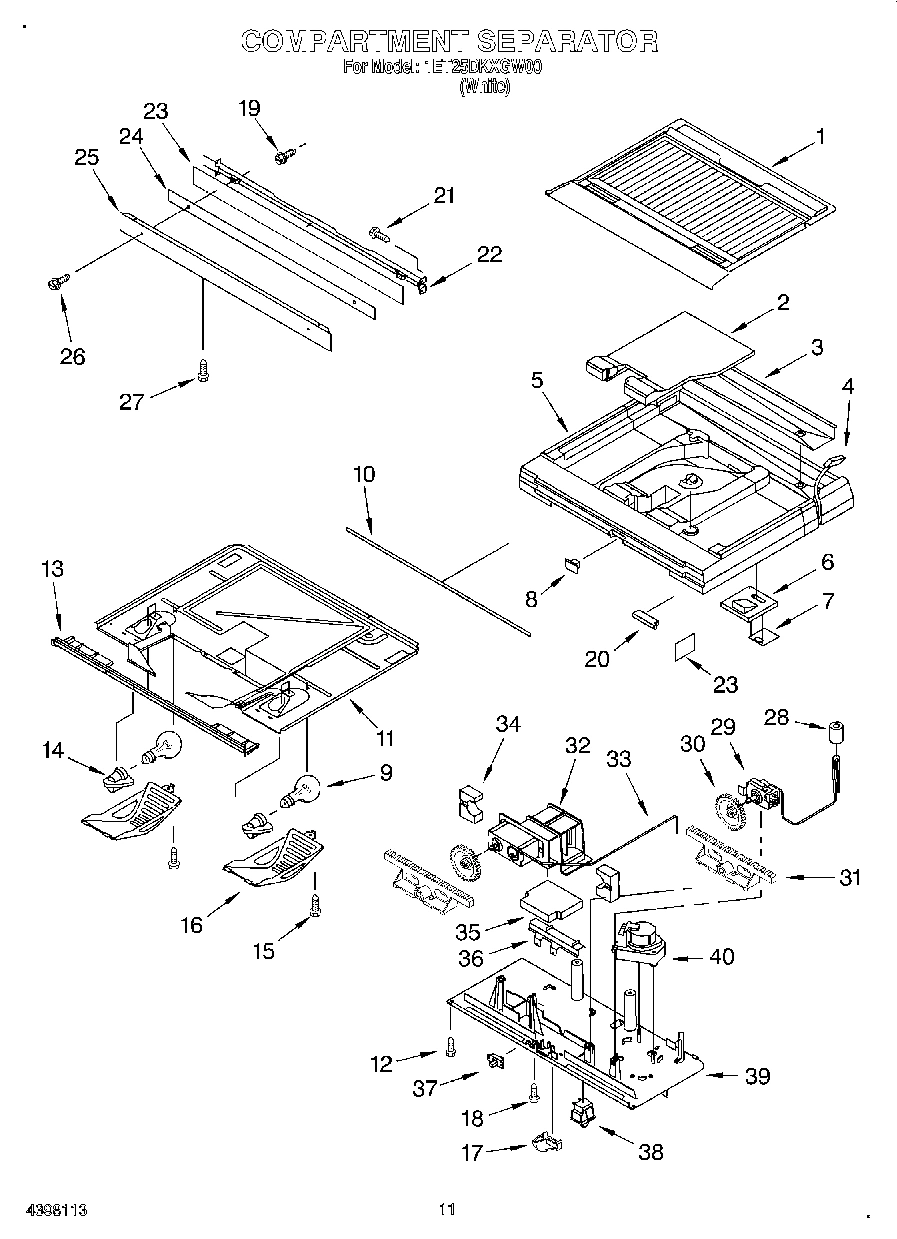 07 - COMPARTMENT SEPARATOR, LIT/OPTIONAL