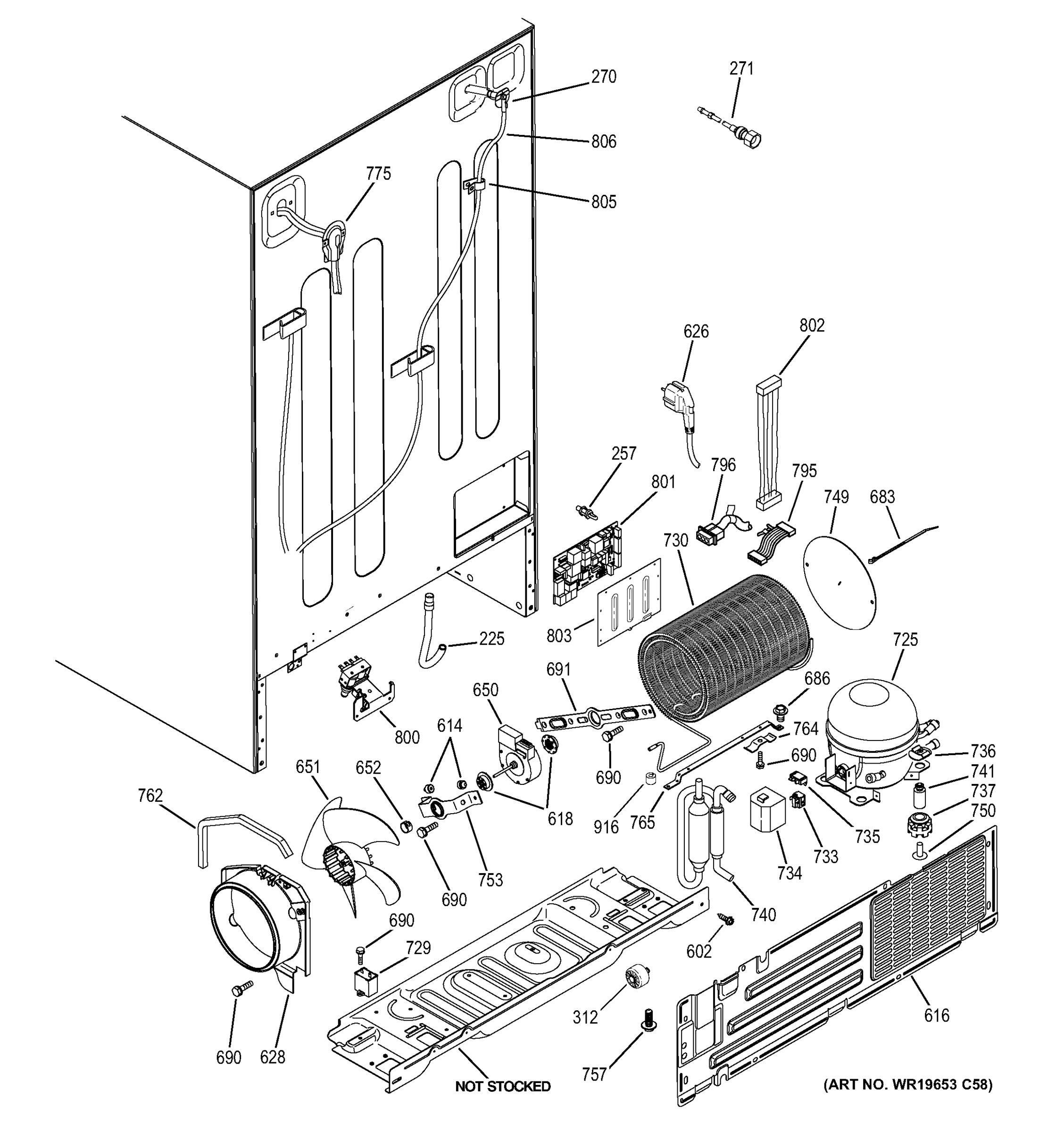 SEALED SYSTEM & MOTHER BOARD