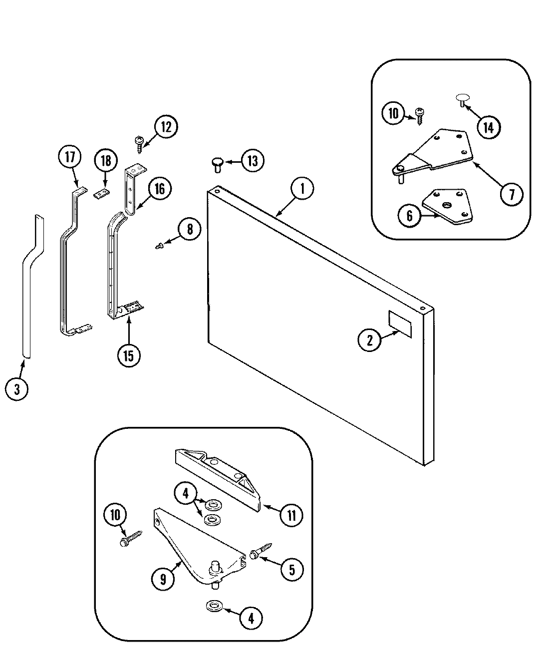 05 - FREEZER OUTER DOOR