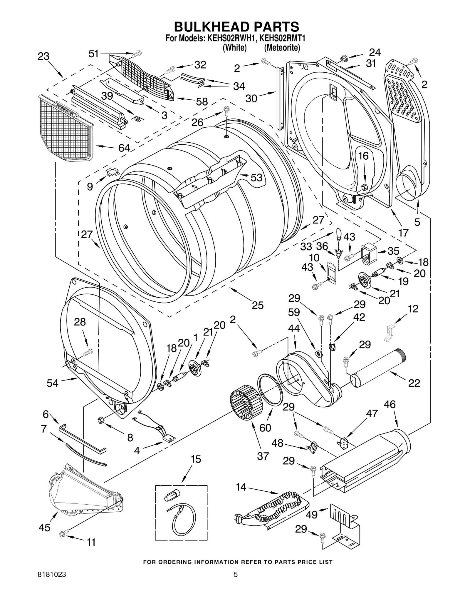BULKHEAD PARTS
