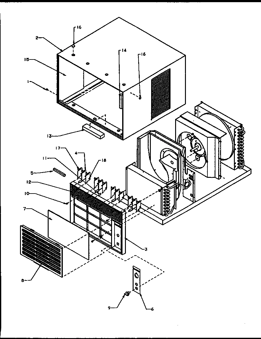01 - ROOM AIR CONDITIONER CABINET