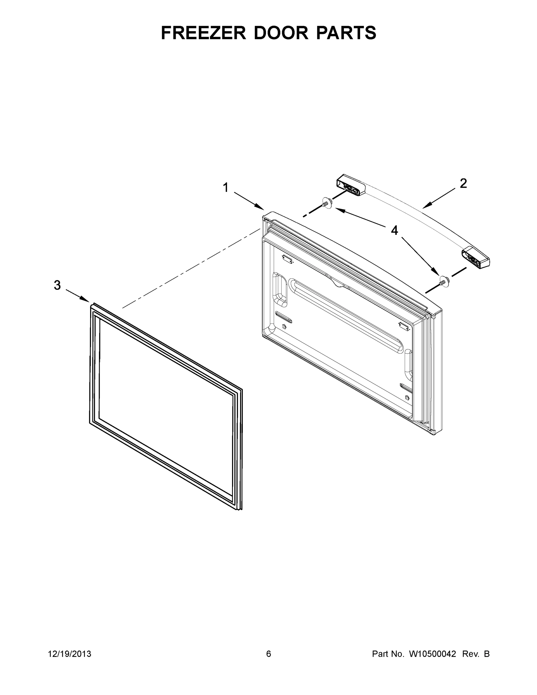 04 - FREEZER DOOR PARTS