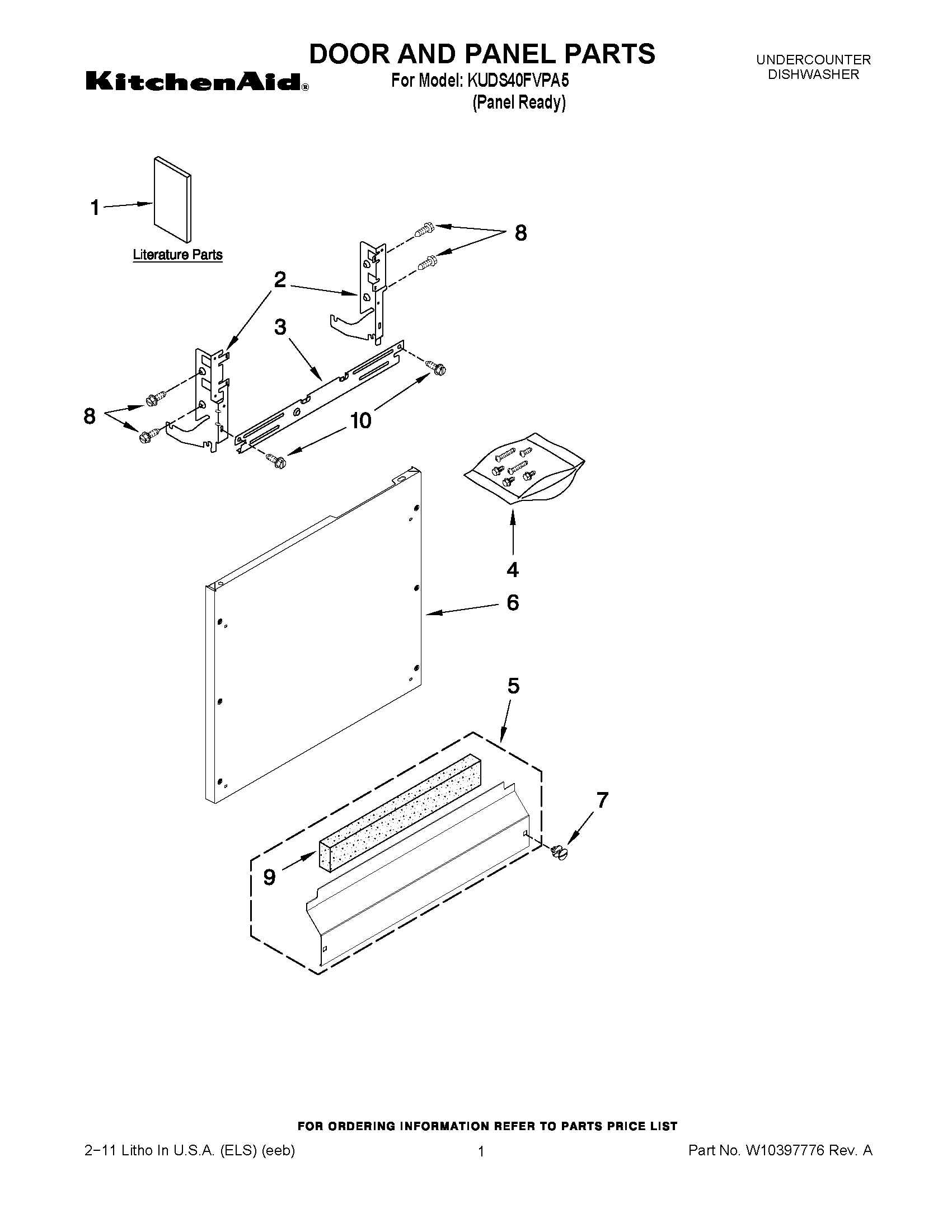 01 - DOOR AND PANEL PARTS
