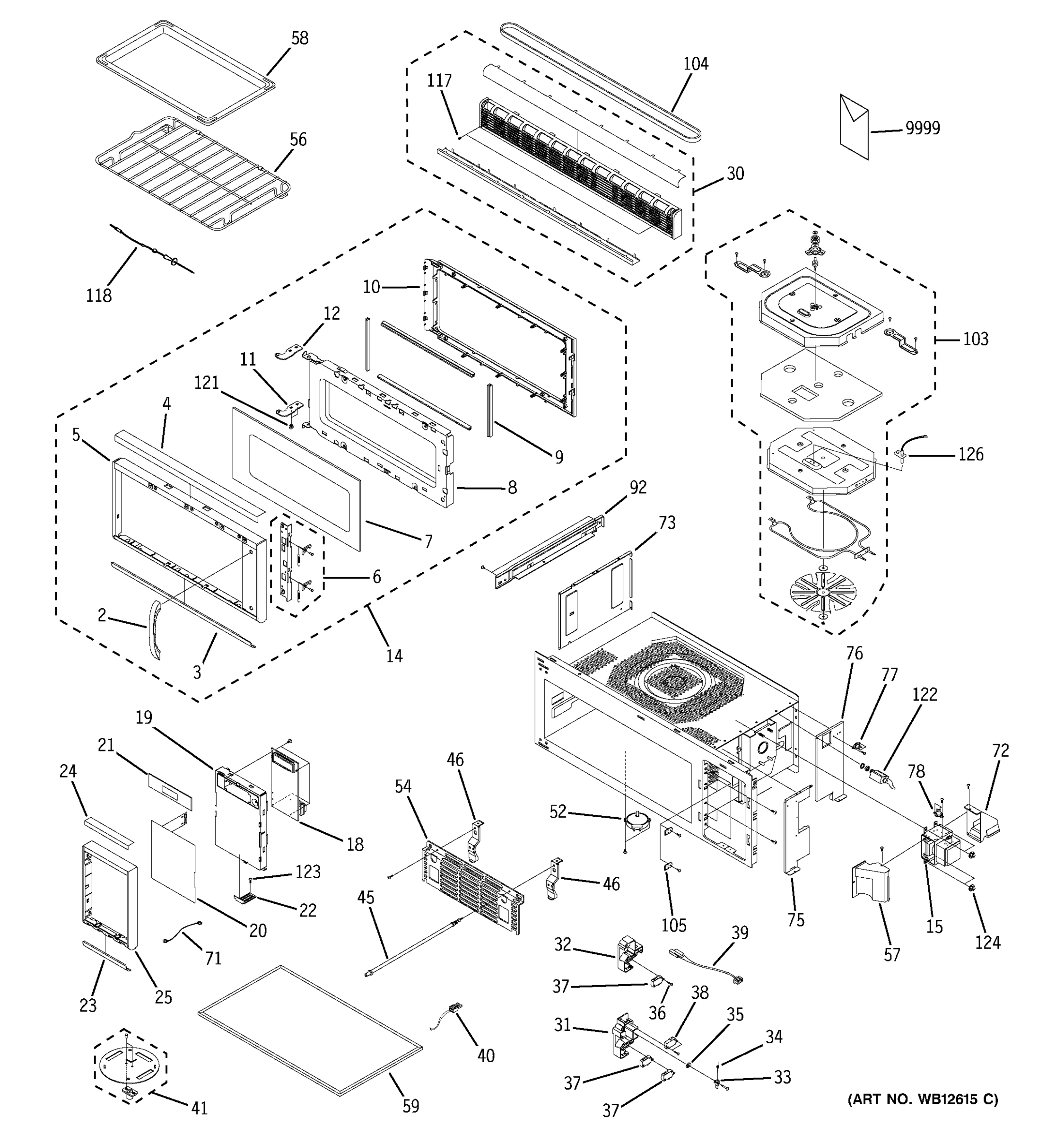 DOOR & CASE PARTS