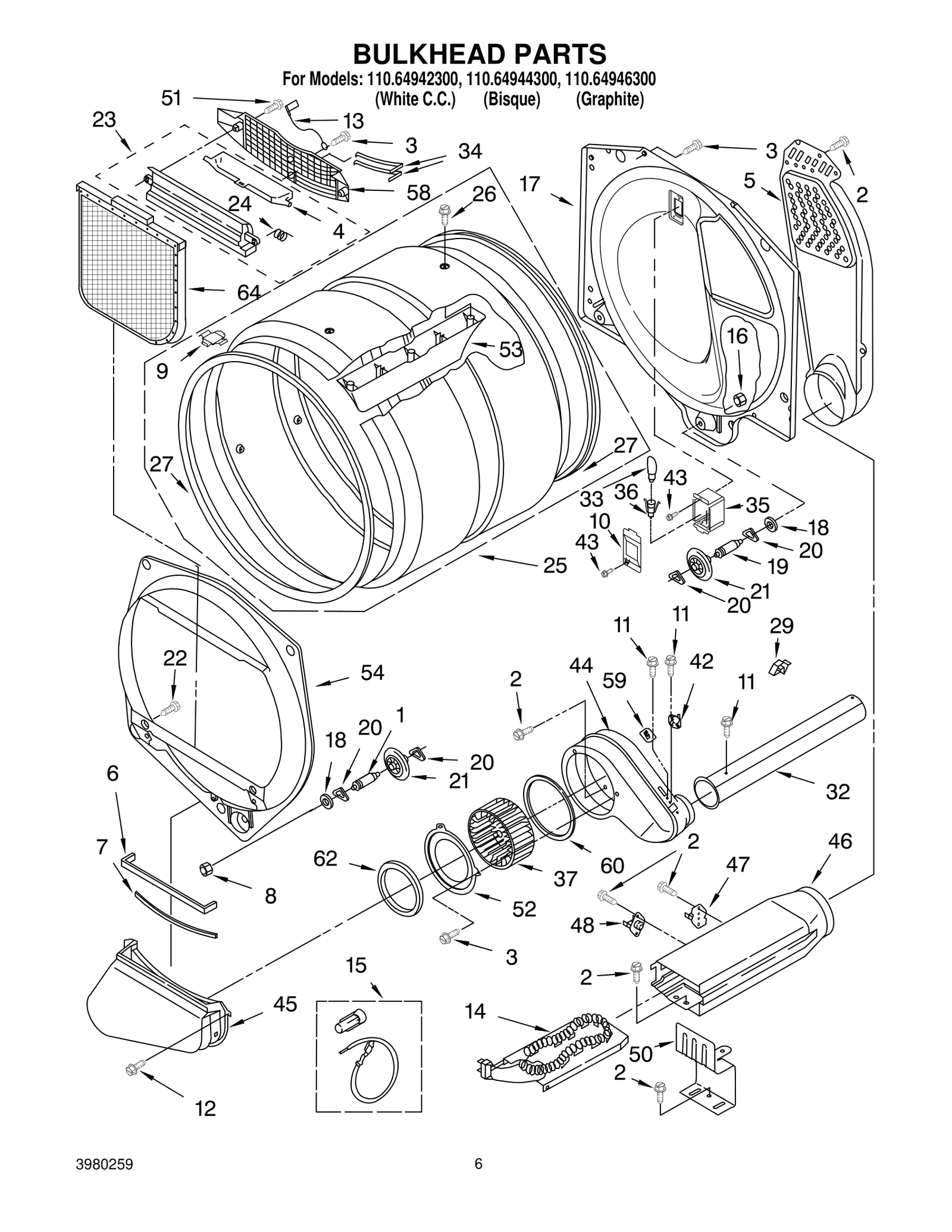 BULKHEAD PARTS