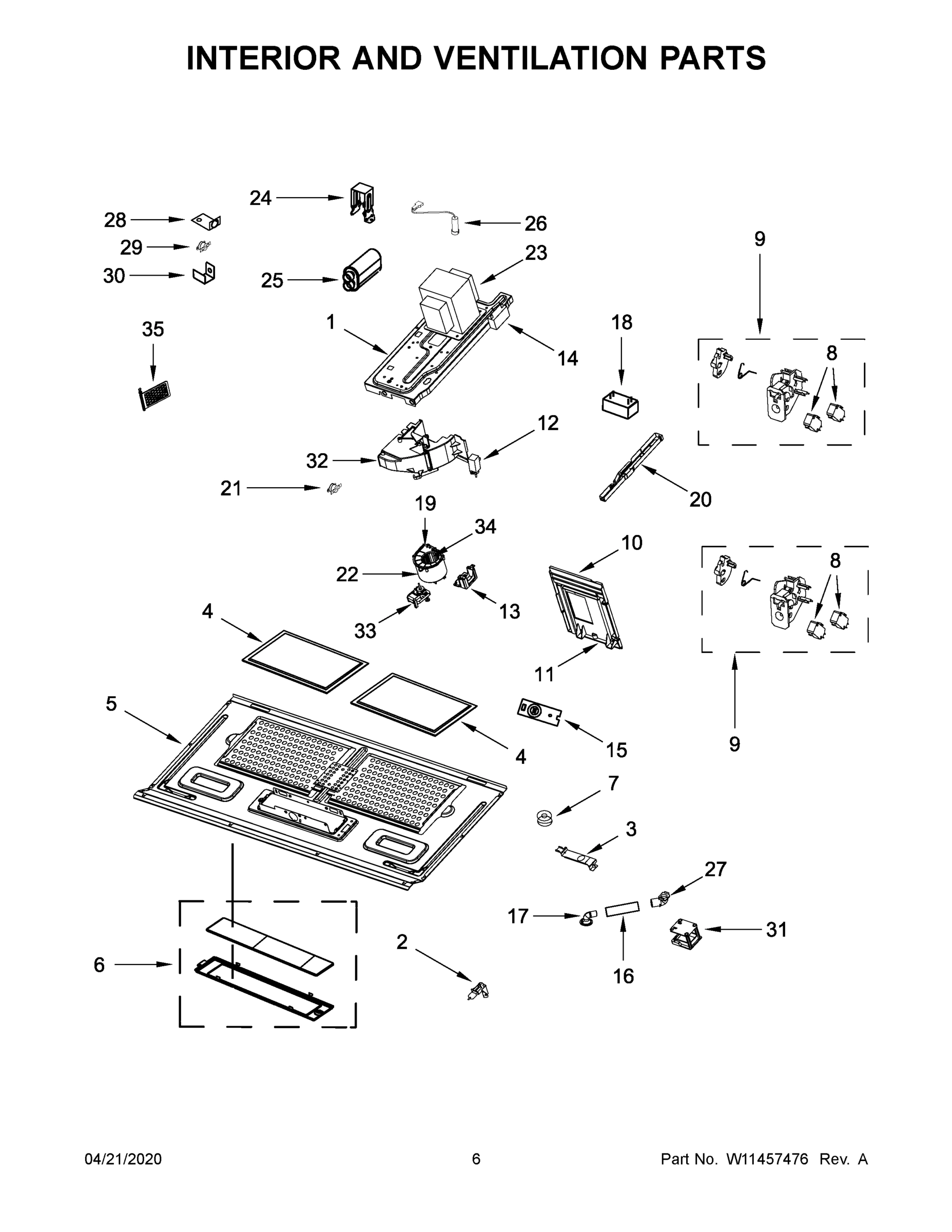 04 - INTERIOR AND VENTILATION PARTS