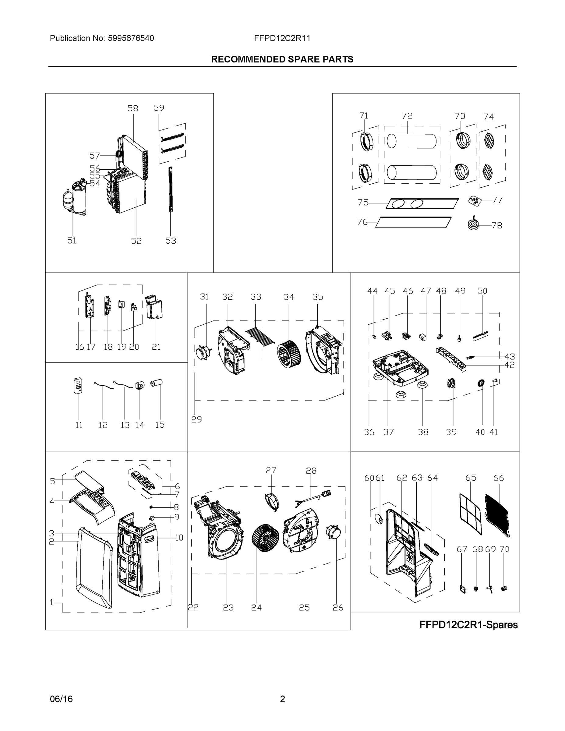 02 - RECOMMENDED SPARE PARTS