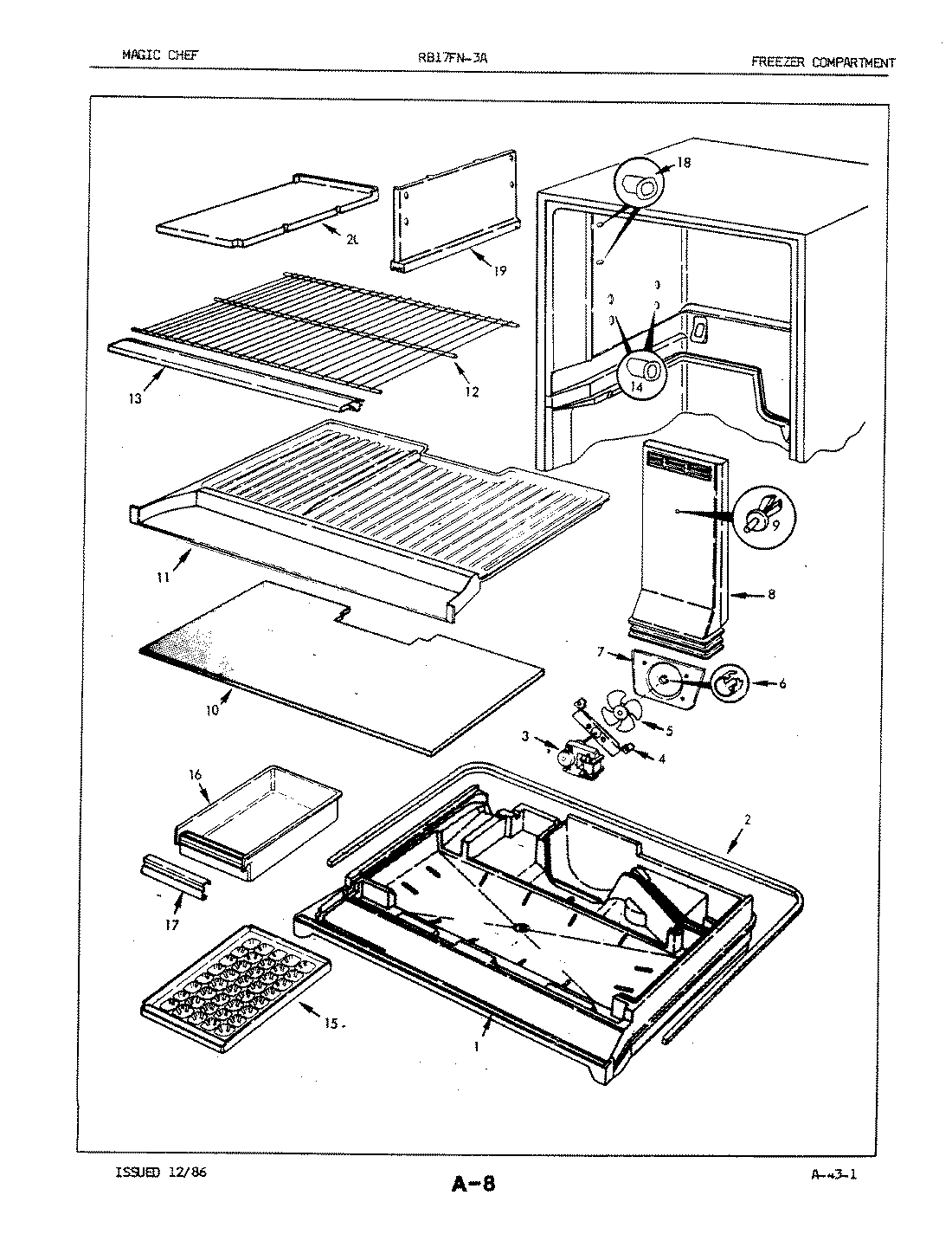 02 - FREEZER COMPARTMENT