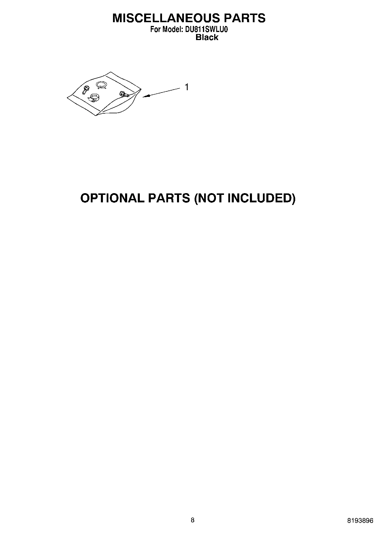 07 - OPTIONAL PARTS (NOT INCLUDED) MISCELLANEOUS PARTS