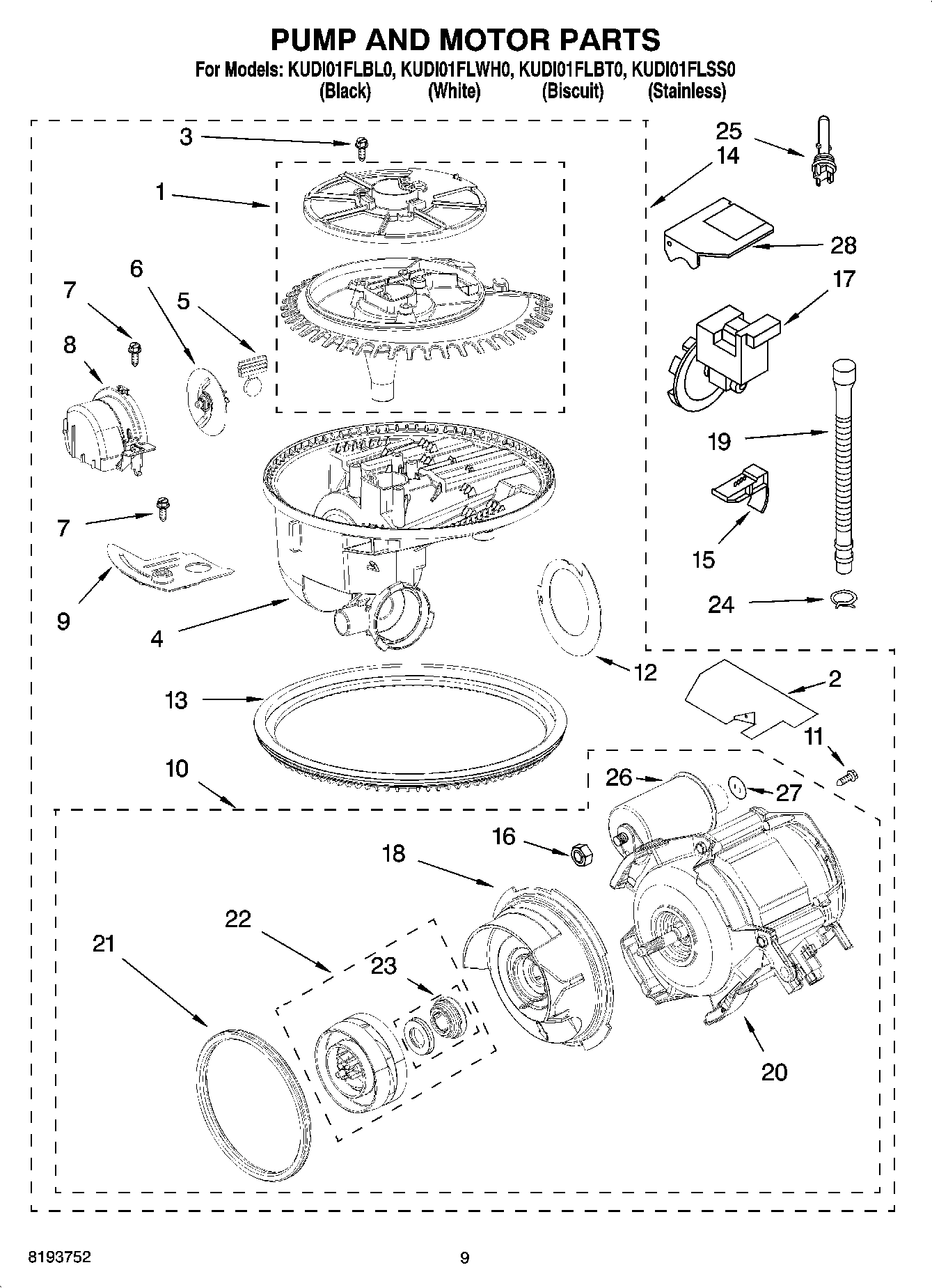 08 - PUMP AND MOTOR PARTS