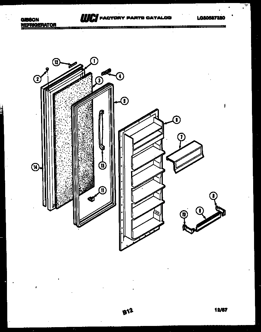 03 - REFRIGERATOR DOOR PARTS