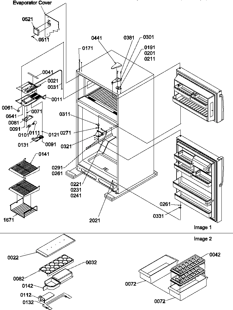 03 - DOOR HINGES AND FZ SHELF
